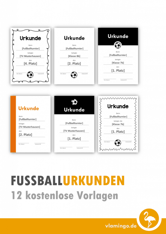 Fußball Urkunden 12 kostenlose Vorlagen vlamingo Fußball-Urkunden: 12 kostenlose Vorlagen
