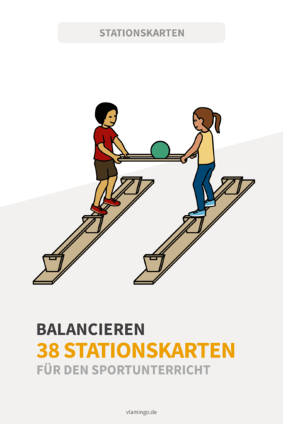 Balancieren & Gleichgewicht - 30 Stationskarten für den Sportunterricht