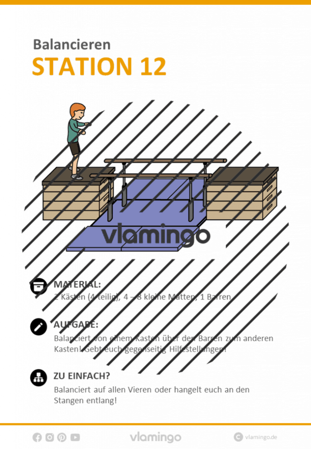 Balancieren & Gleichgewicht - Station 12
