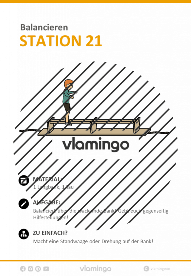 Balancieren & Gleichgewicht - Station 21