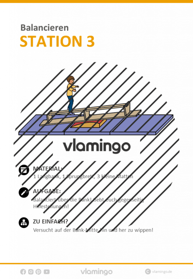 Balancieren & Gleichgewicht - Station 3