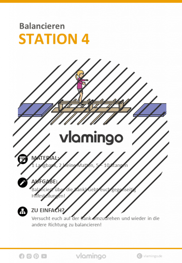 Balancieren & Gleichgewicht - Station 4