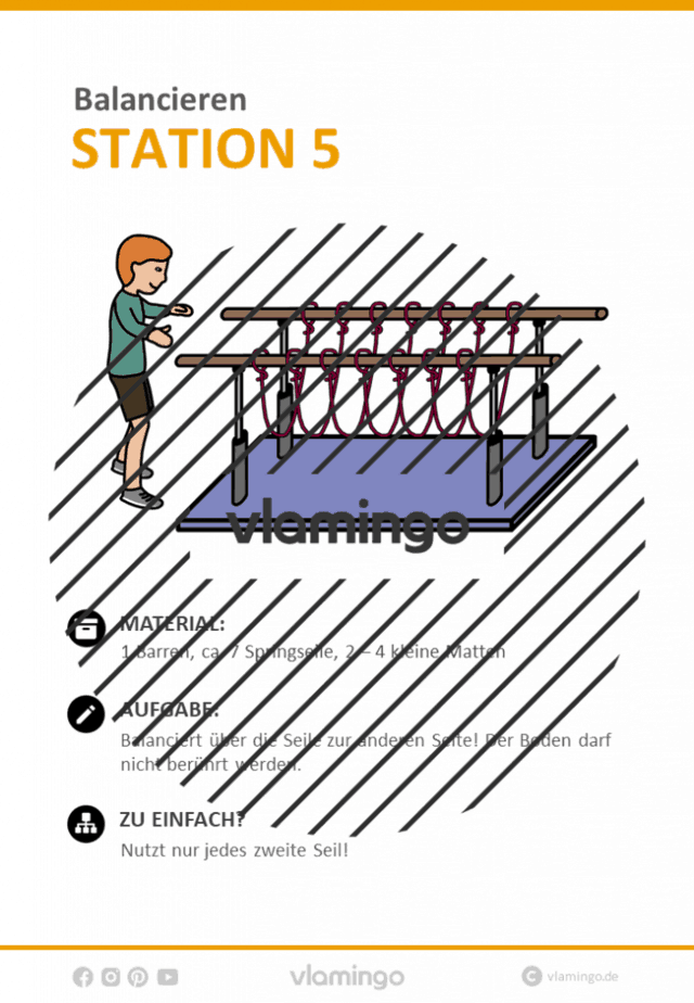 Balancieren & Gleichgewicht - Station 5