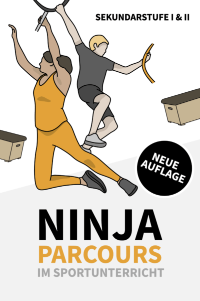 Ninja Parcours (Ninja Warrior) - 60 Stationskarten für den Sportunterricht