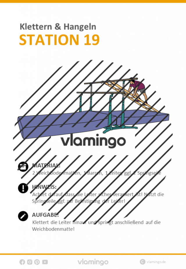 Station 19 - Klettern & Hangeln im Sportunterricht