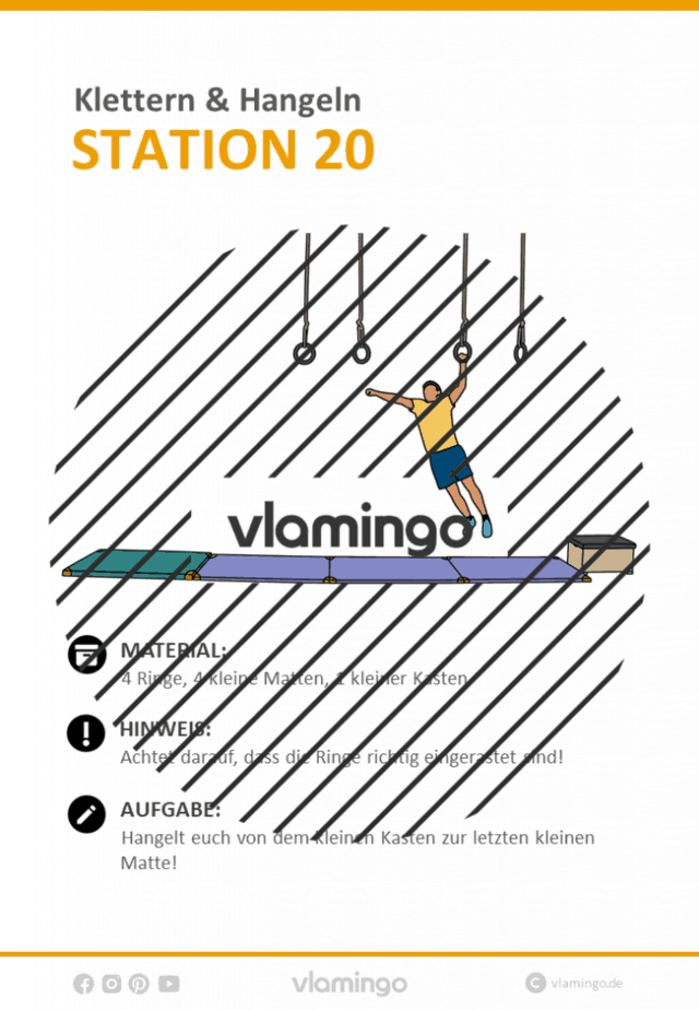 Station 20 - Klettern & Hangeln im Sportunterricht