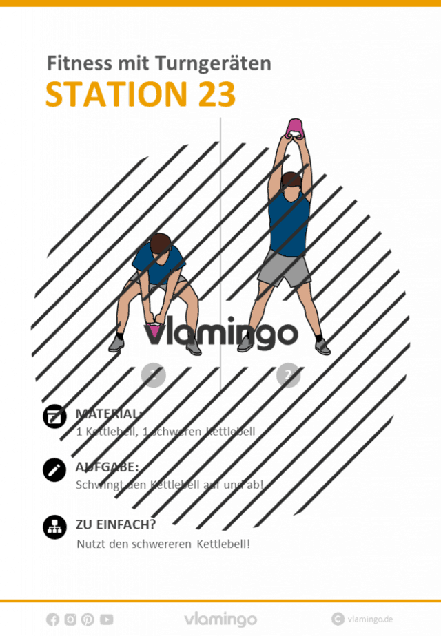 Station 23 Fitness Training im Sportunterricht Station 23 - Fitness-Training im Sportunterricht
