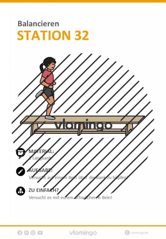 Balancieren & Gleichgewicht - Station 32