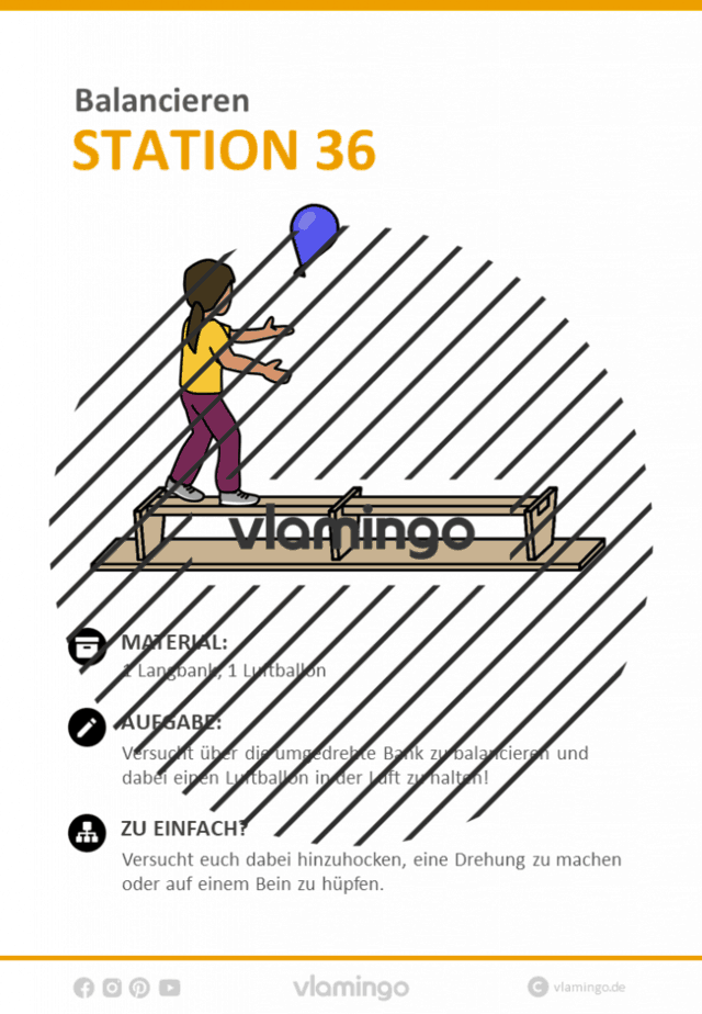 Balancieren & Gleichgewicht - Station 36