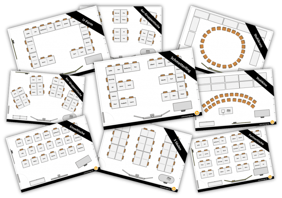 Sitzplaner 2.0 - Erstelle einfach & schnell einen Sitzplan für deine Klasse