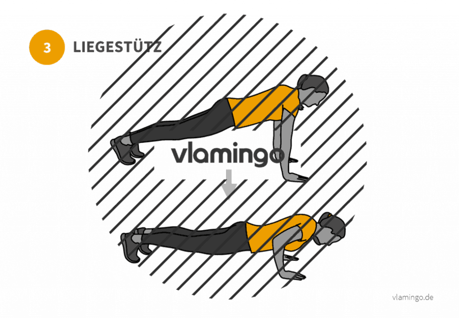 bung 3 Liegestütz Übung 3 - Liegestütz