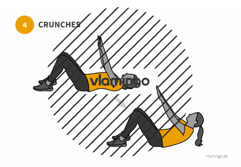 bung 4 Crunches Übung 4 - Crunches