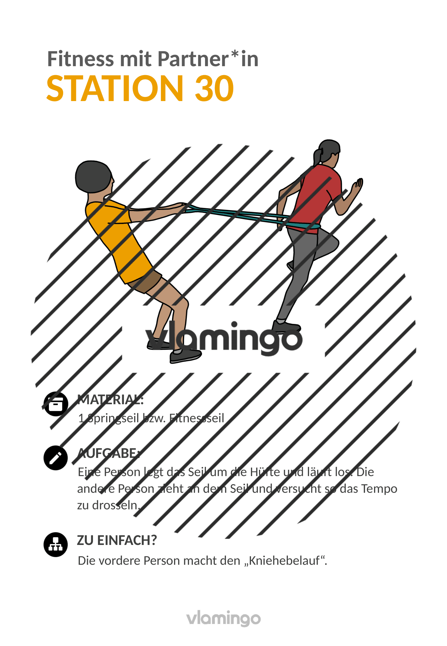 Fitness mit Partner - Übung 30 Fitness mit Partner - Übung 30