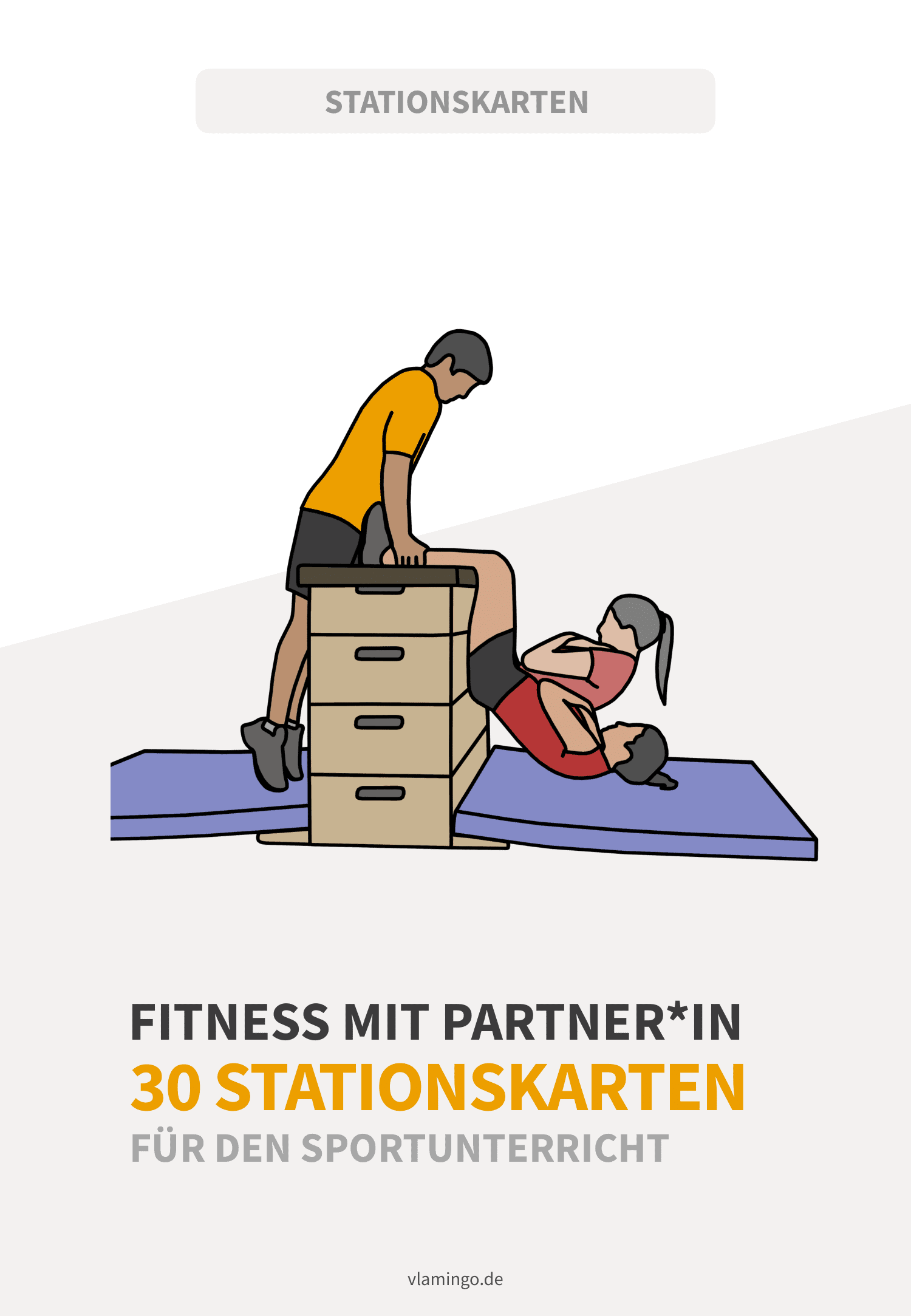 Fitness mit Partner (30 Fitnessübungen für ein Workout) 