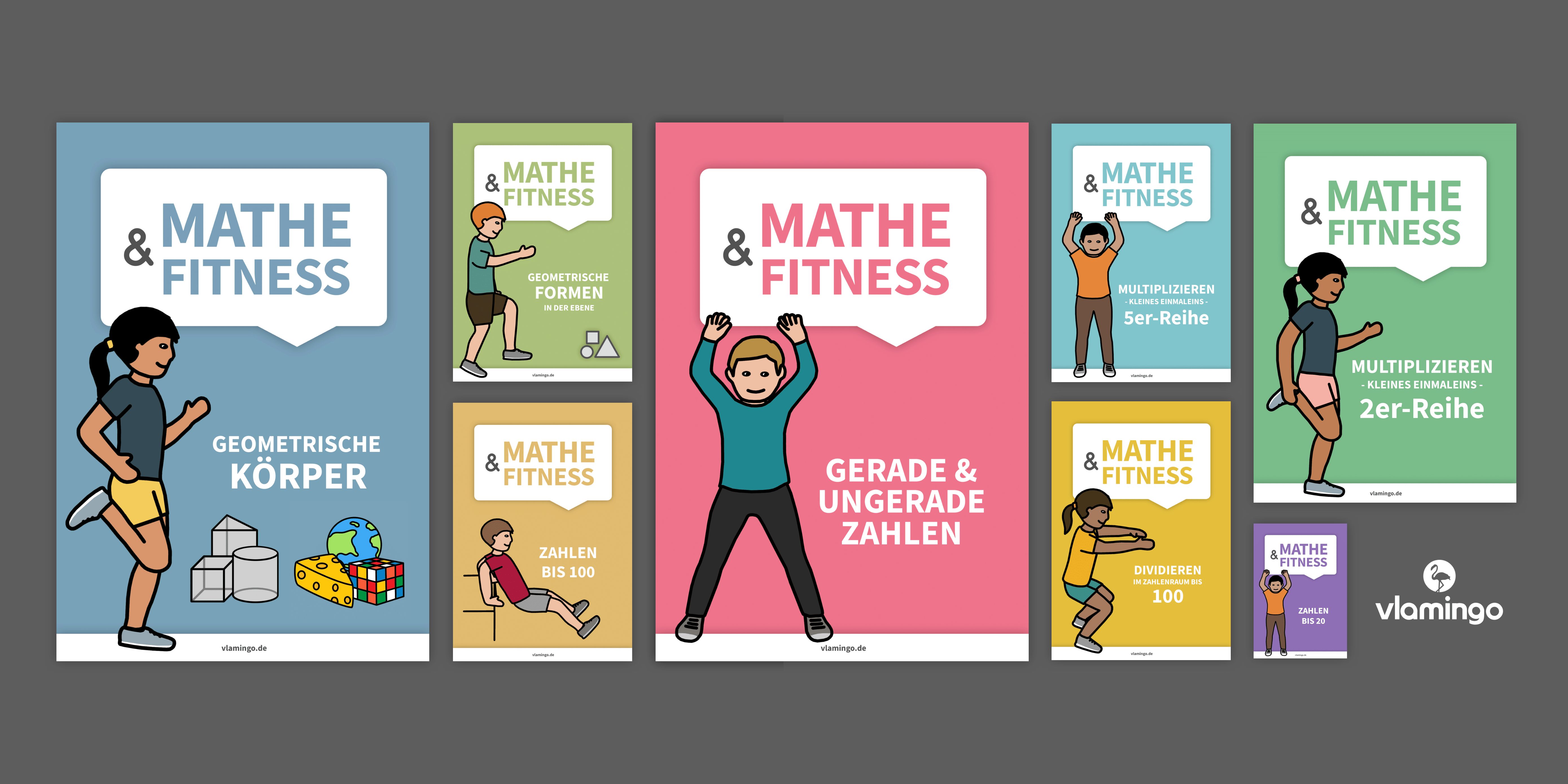 Mathe&Fitness - Überblick der Materialien Übersicht - Mathe&Fitness