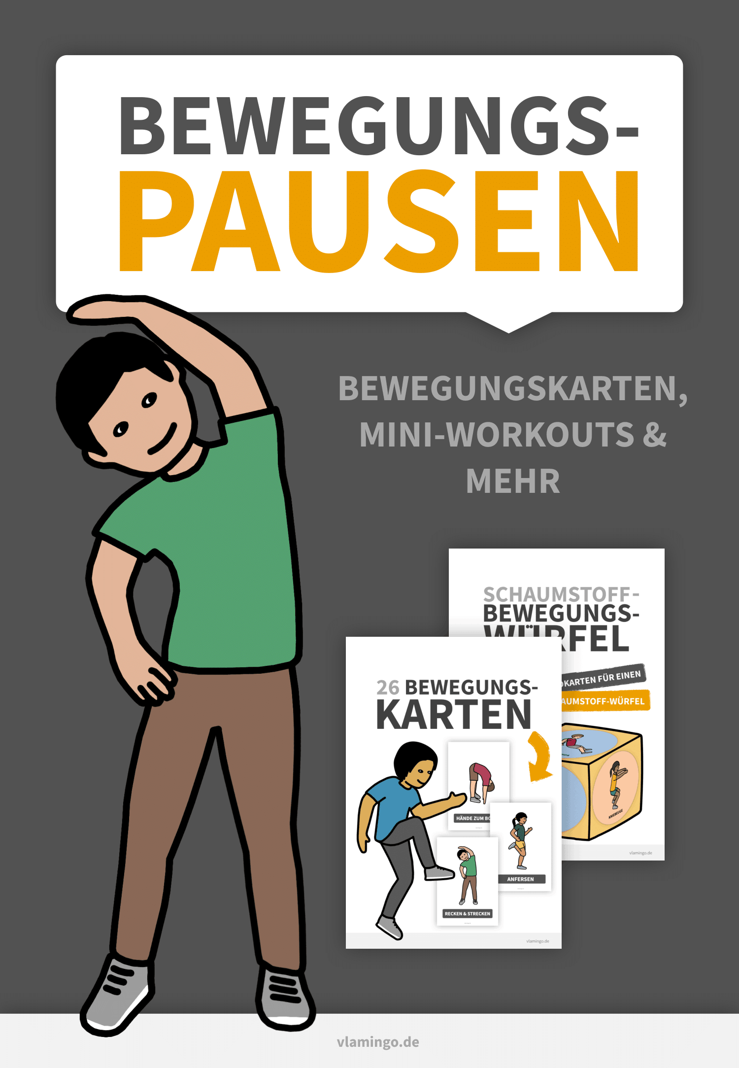 Bewegungspausen im Unterricht (Grundschule & Kindergarten) Bewegungspausen im Unterricht (Grundschule & Kindergarten)