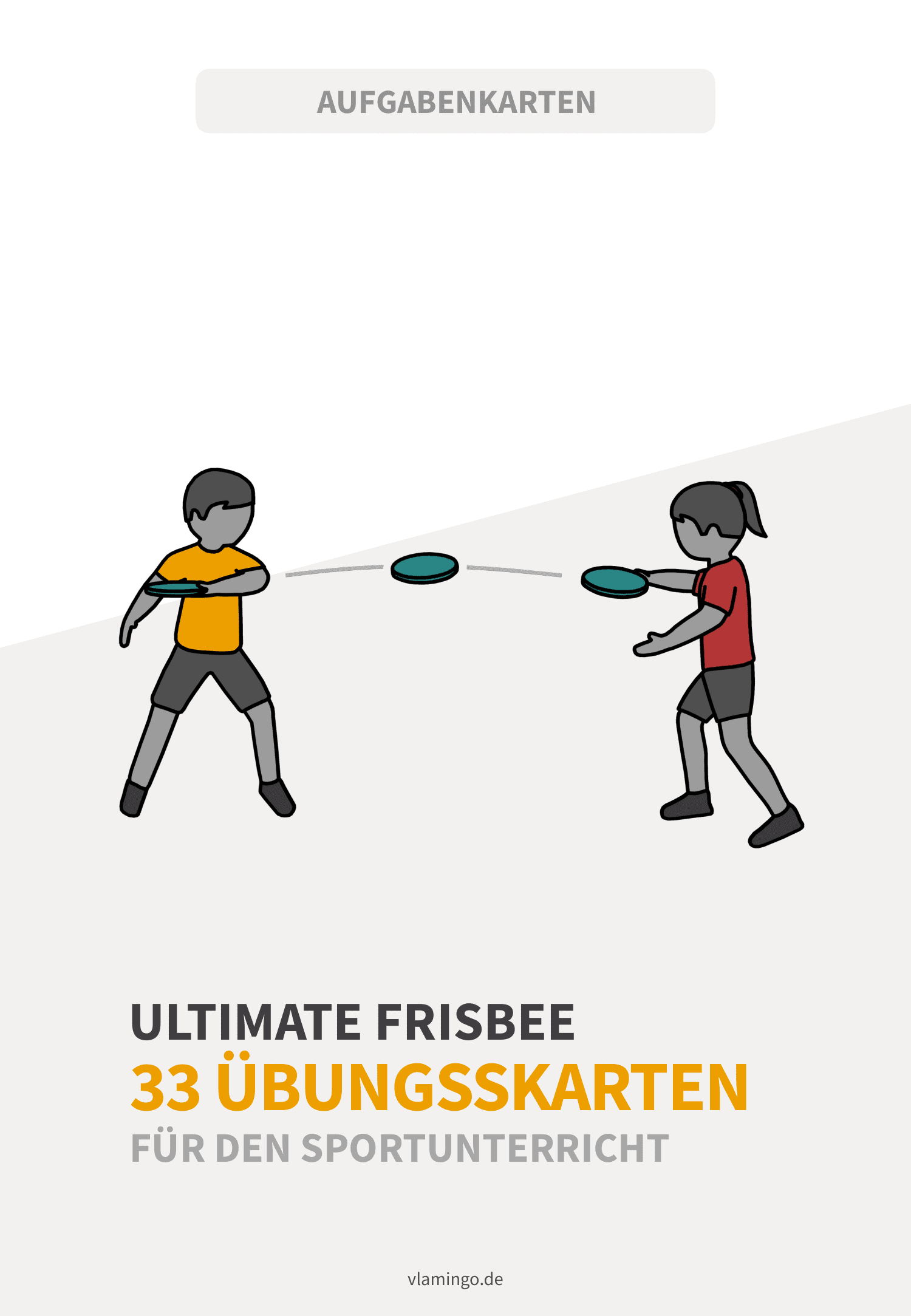 Frisbee - 33 Übungskarten für den Sportunterricht
