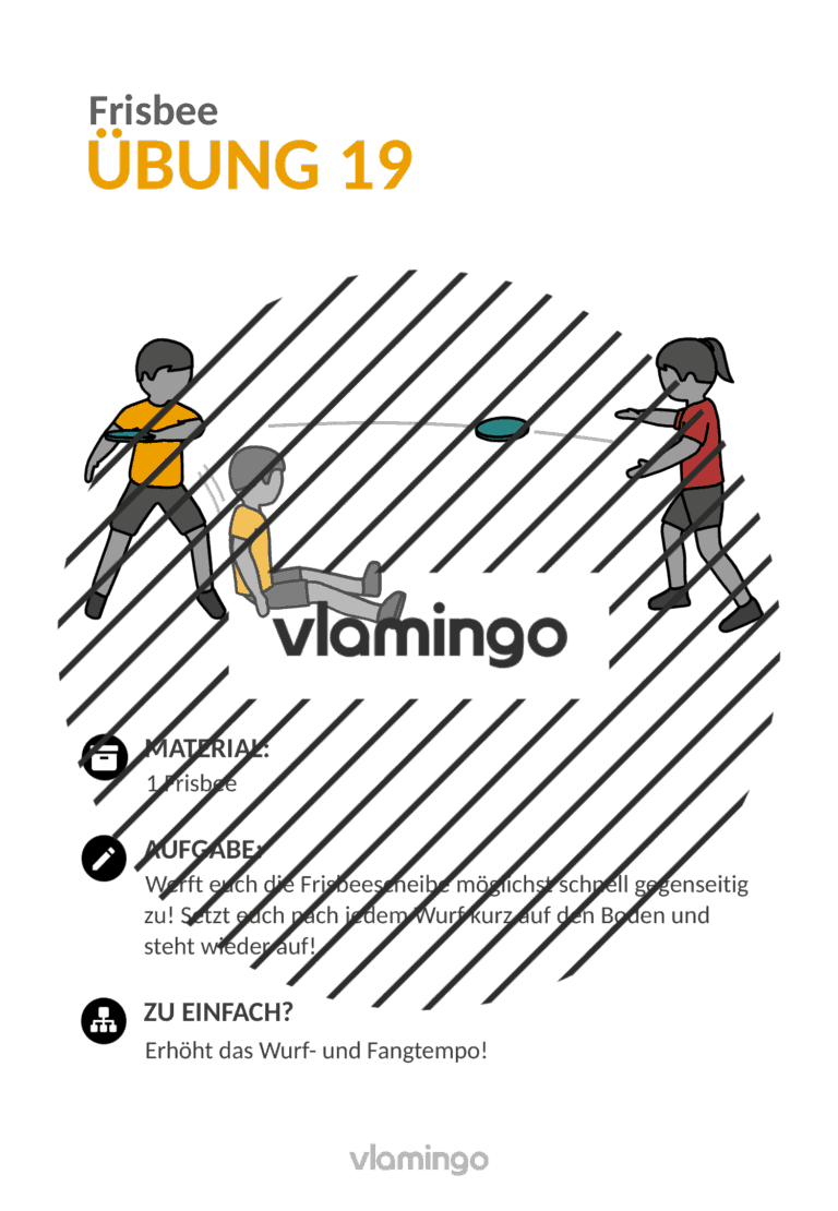 Ultimate Frisbee 33 Übungskarten für den Sportunterricht