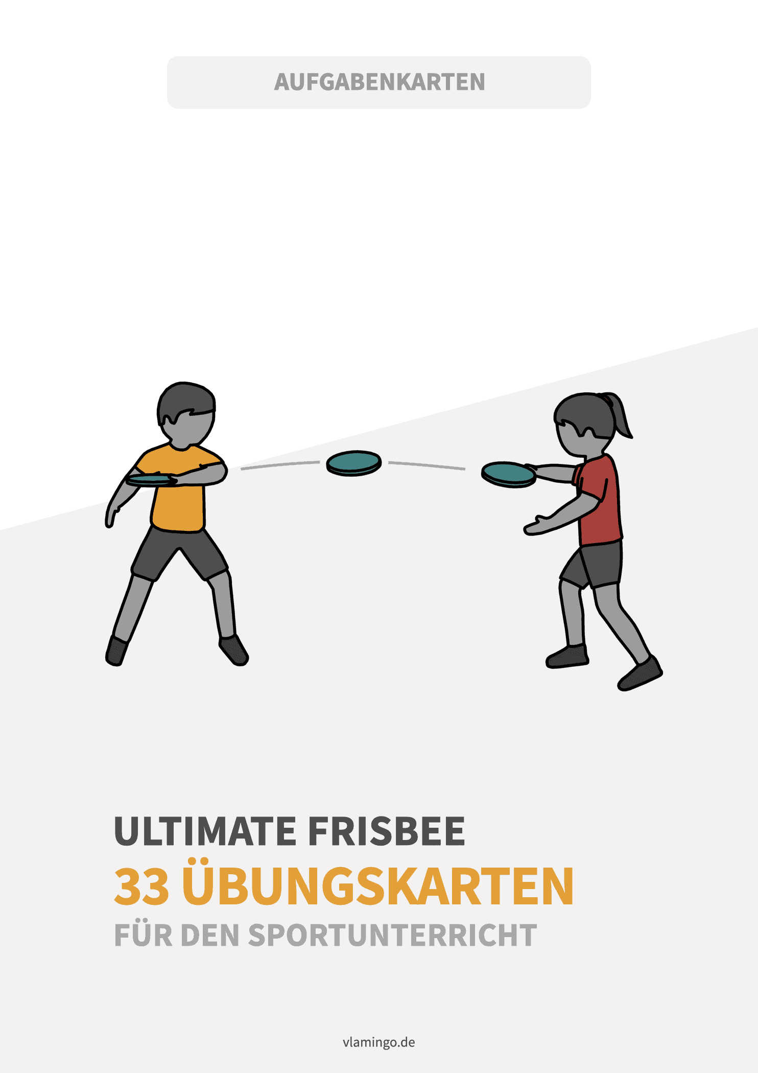 Frisbee - 33 Übungskarten für Sportunterricht