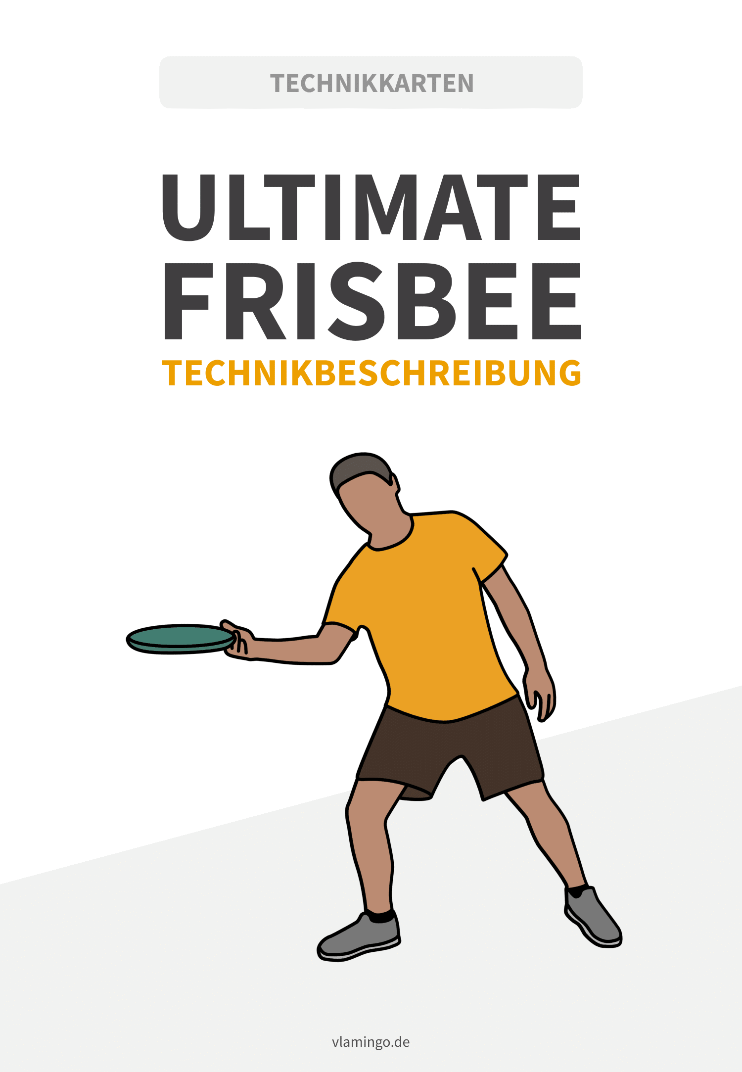 Ultimate Frisbee - Technikkarten