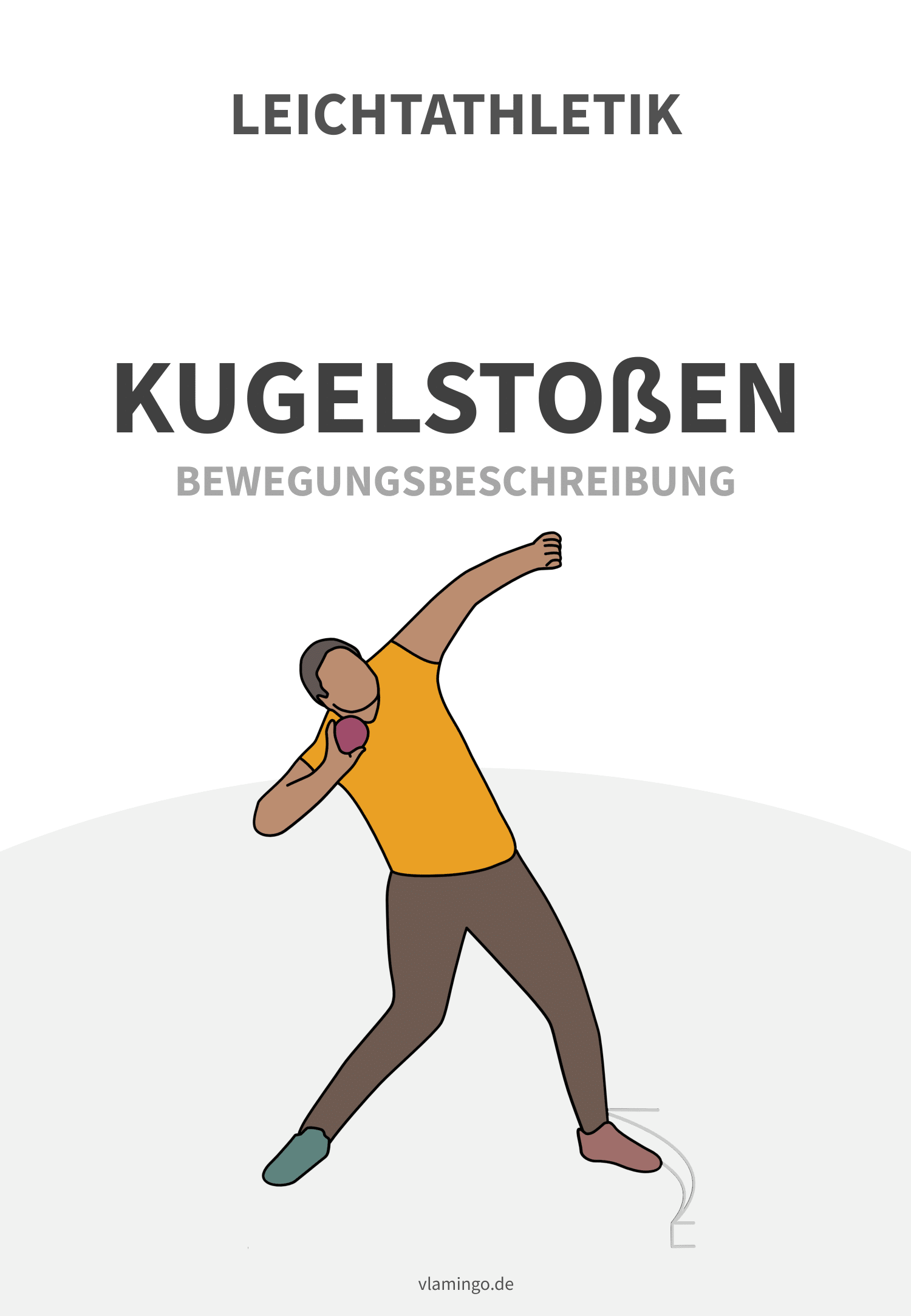 Leichtathletik - Kugelstoßen Leichtathletik - Kugelstoßen