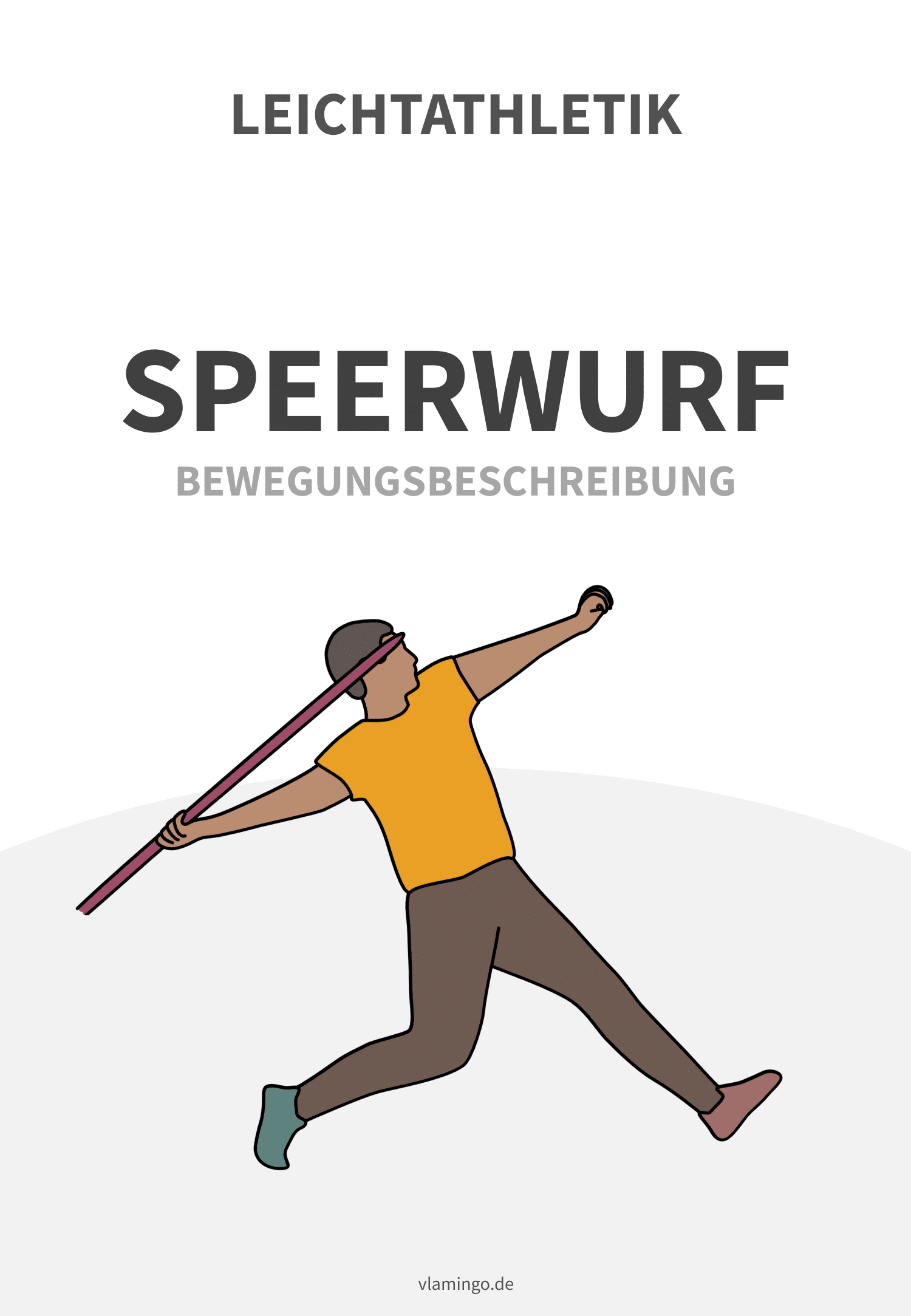 Leichtathletik - Speerwurf