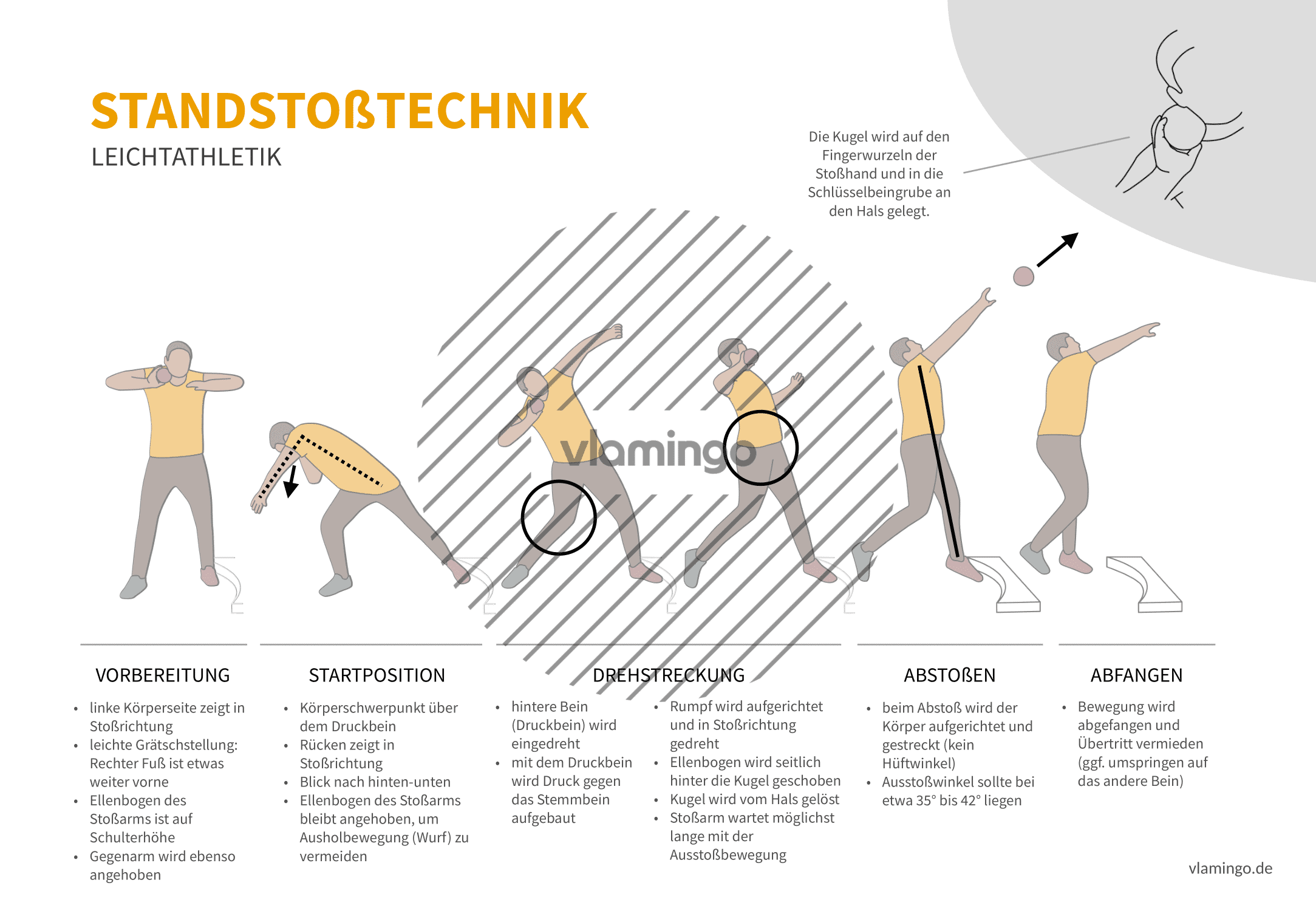 Standstoßtechnik (Bewegungsanalyse) - Leichtathletik Olympisches Gehen (Bewegungsanalyse) - Leichtathletik