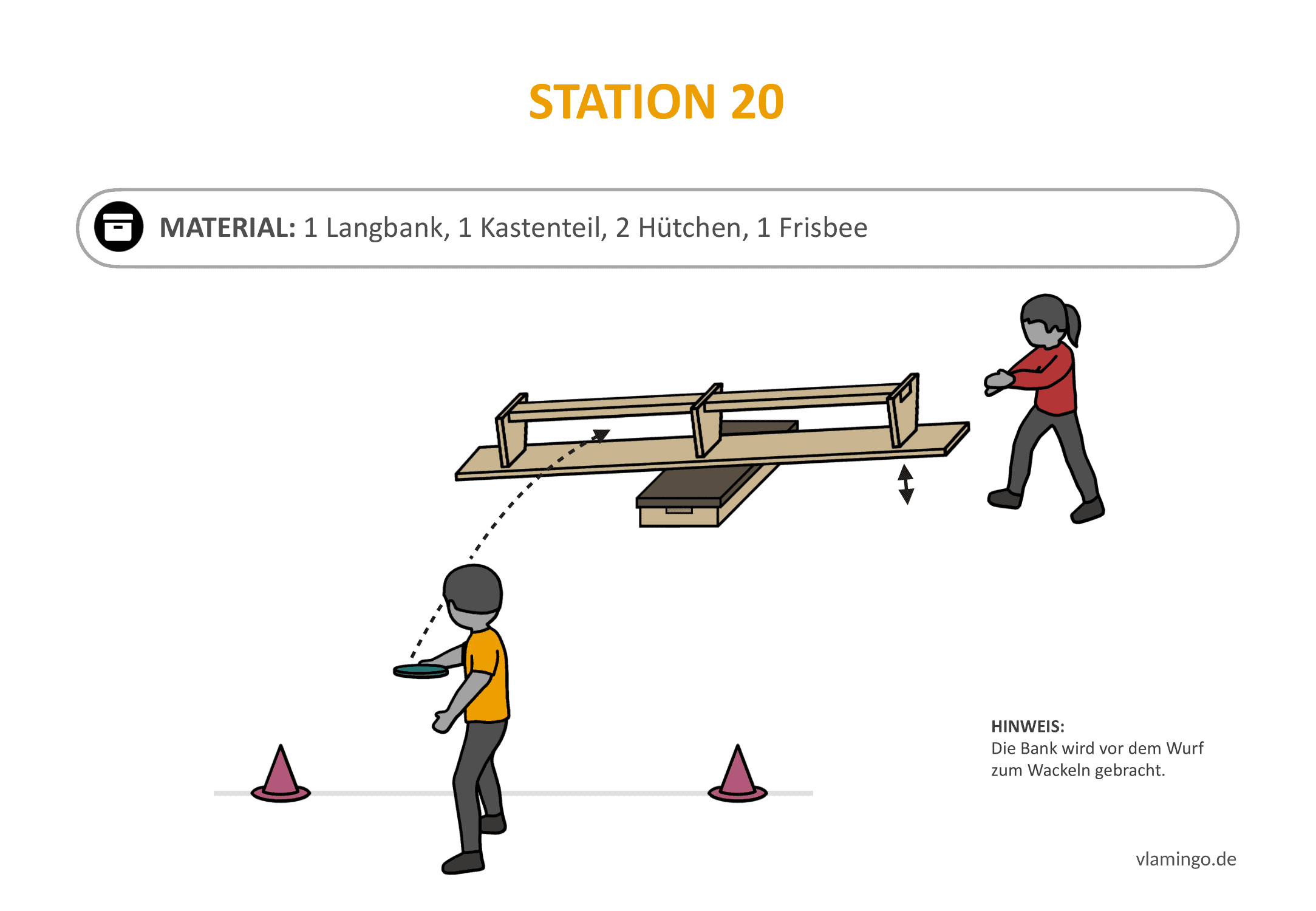 Frisbeegolf (Disc-Golf) - Station 20