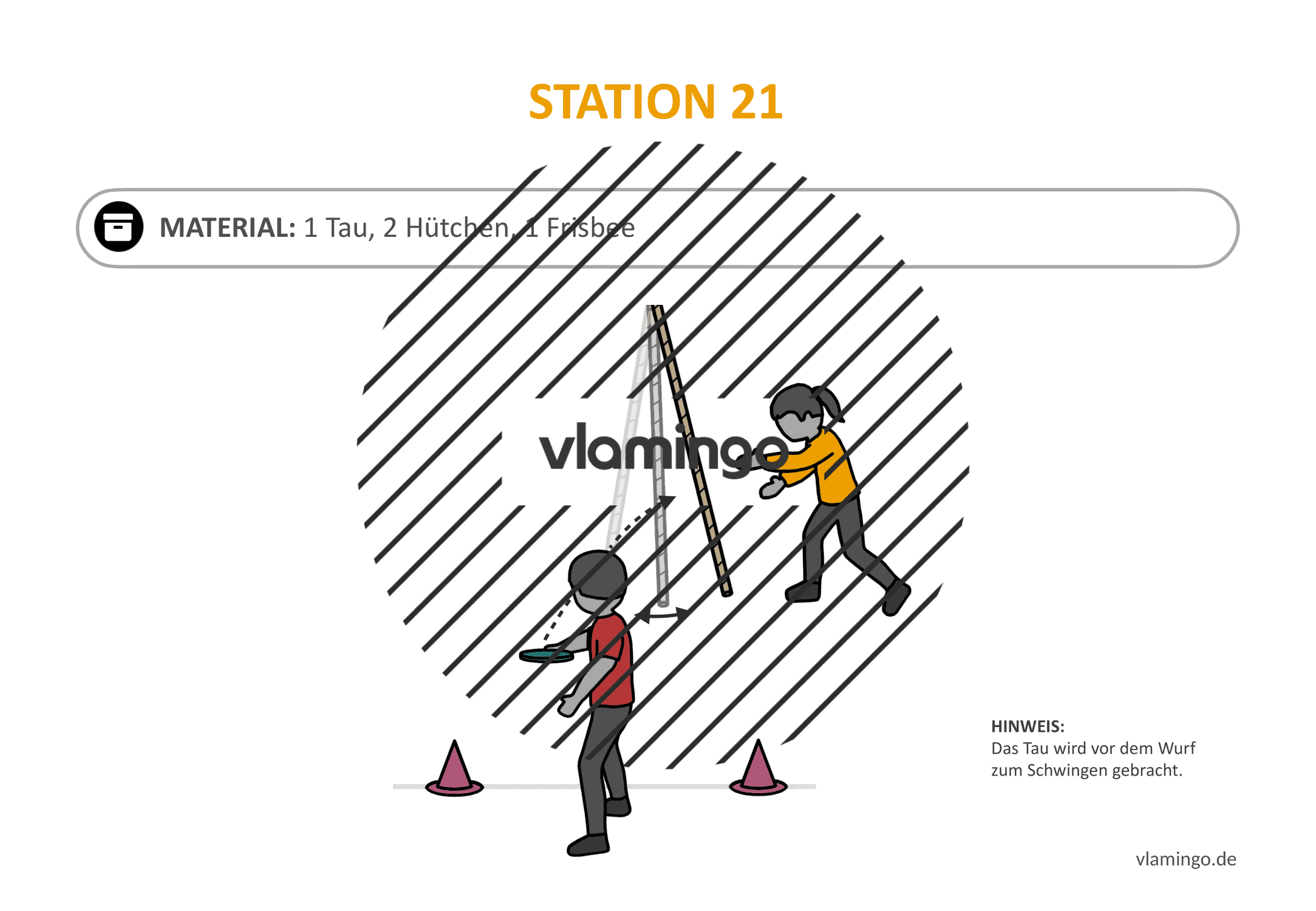 Frisbeegolf (Disc-Golf) - Station 21