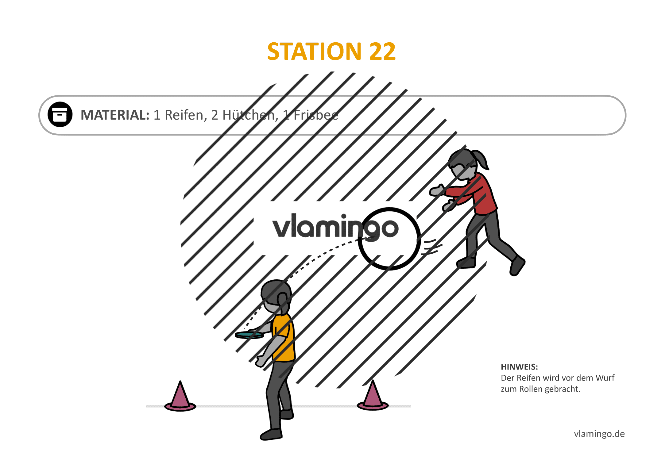 Frisbeegolf (Disc-Golf) - Station 22