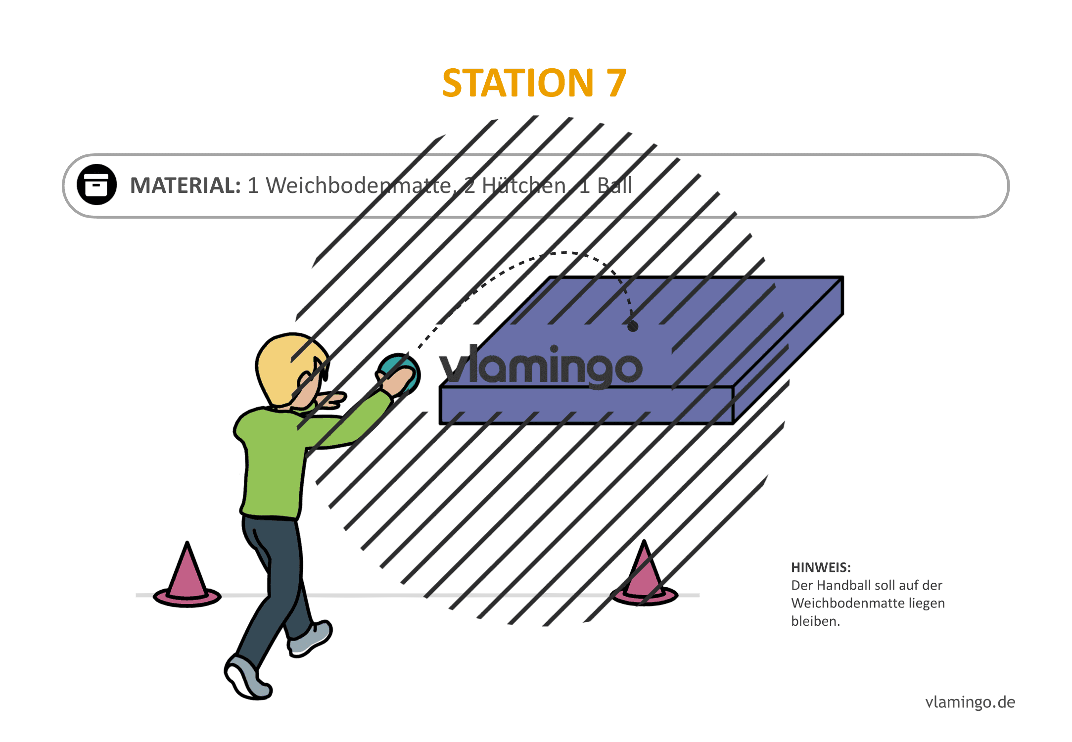 Handballgolf - Station-07 Handballgolf - Station-07