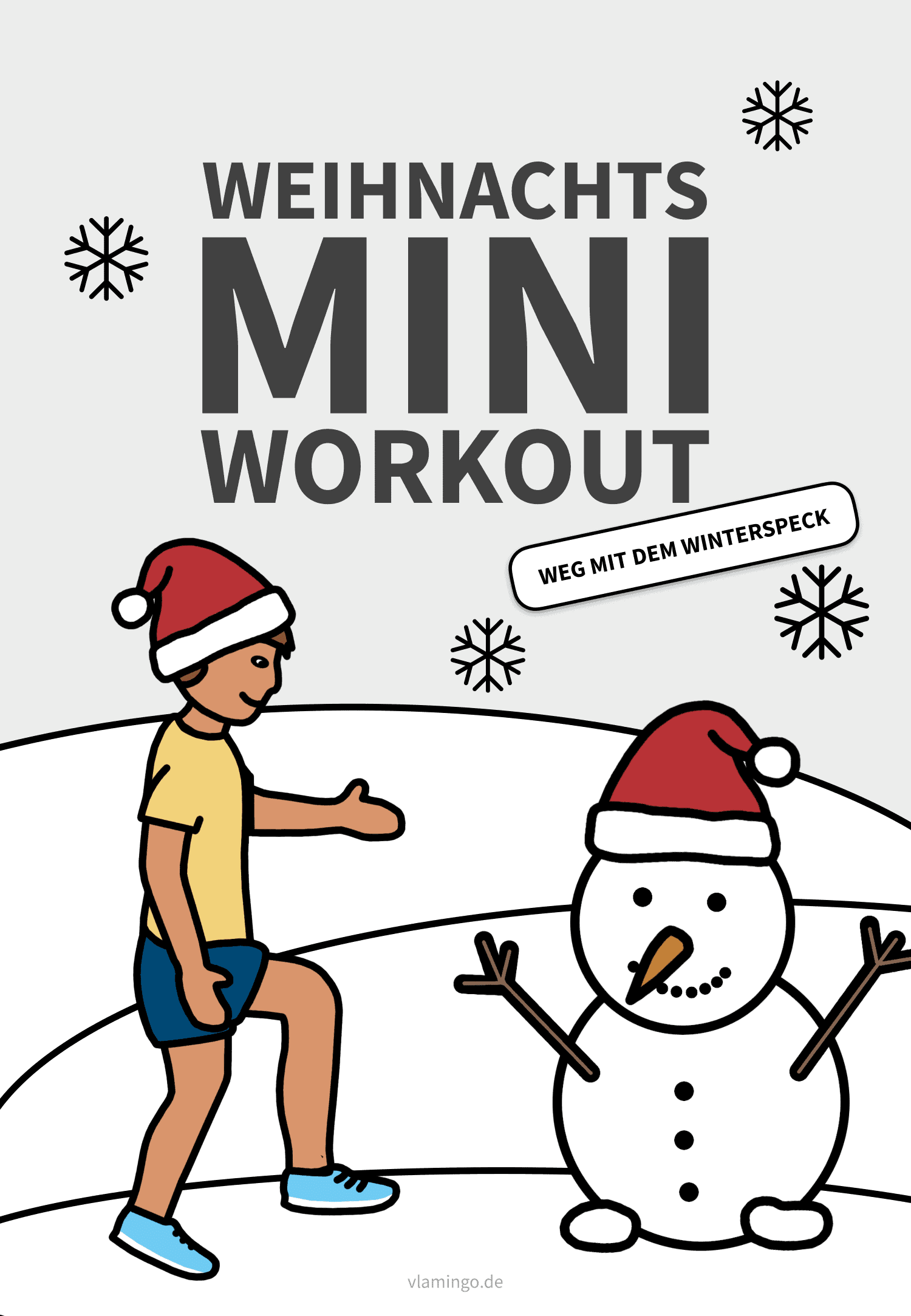 Mini-Weihnachts-Workout für Zuhause