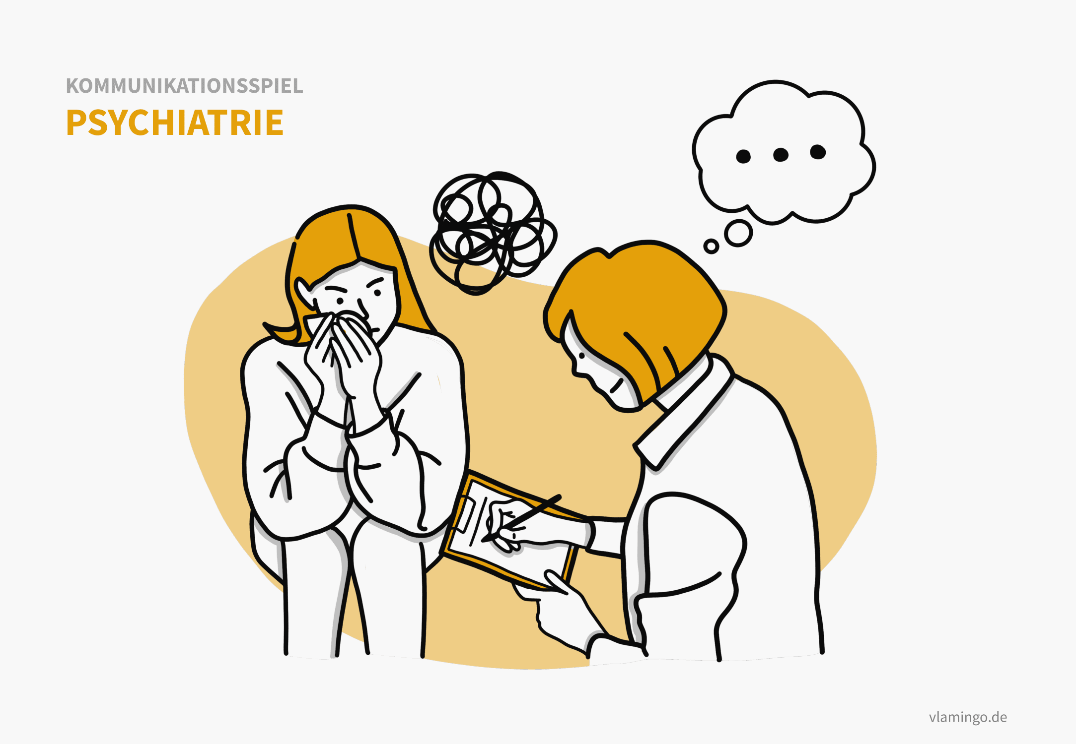 Psychiatrie Kommunikationsspiel: Psychiatrie
