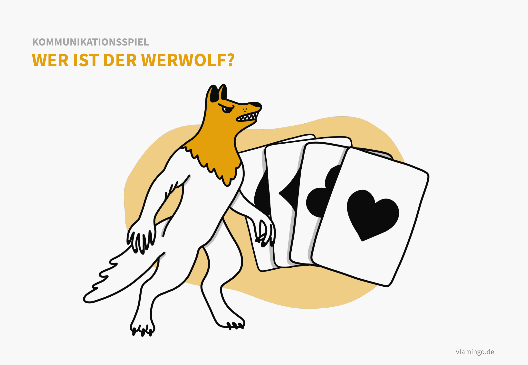 Kommunikationsspiel: Wer ist der Werwolf?