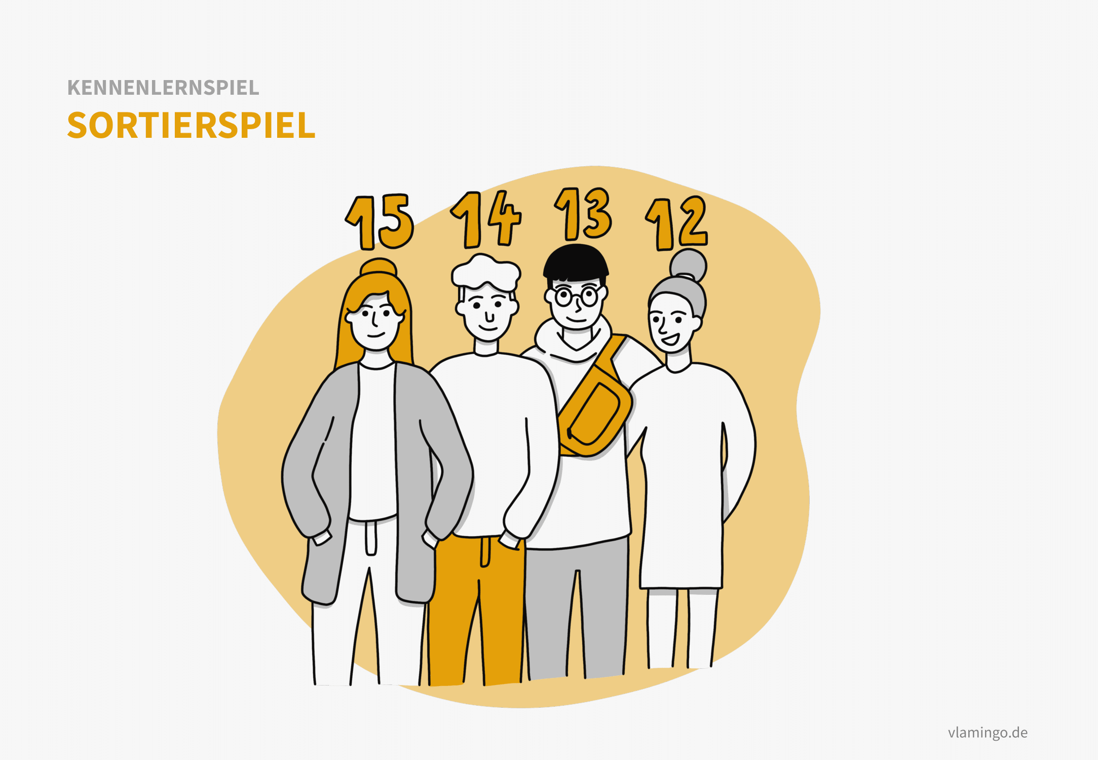 Kennenlernspiel - Sortierspiel