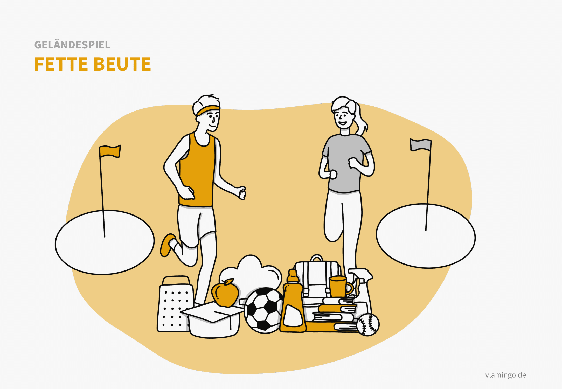 Geländespiel - Fette Beute