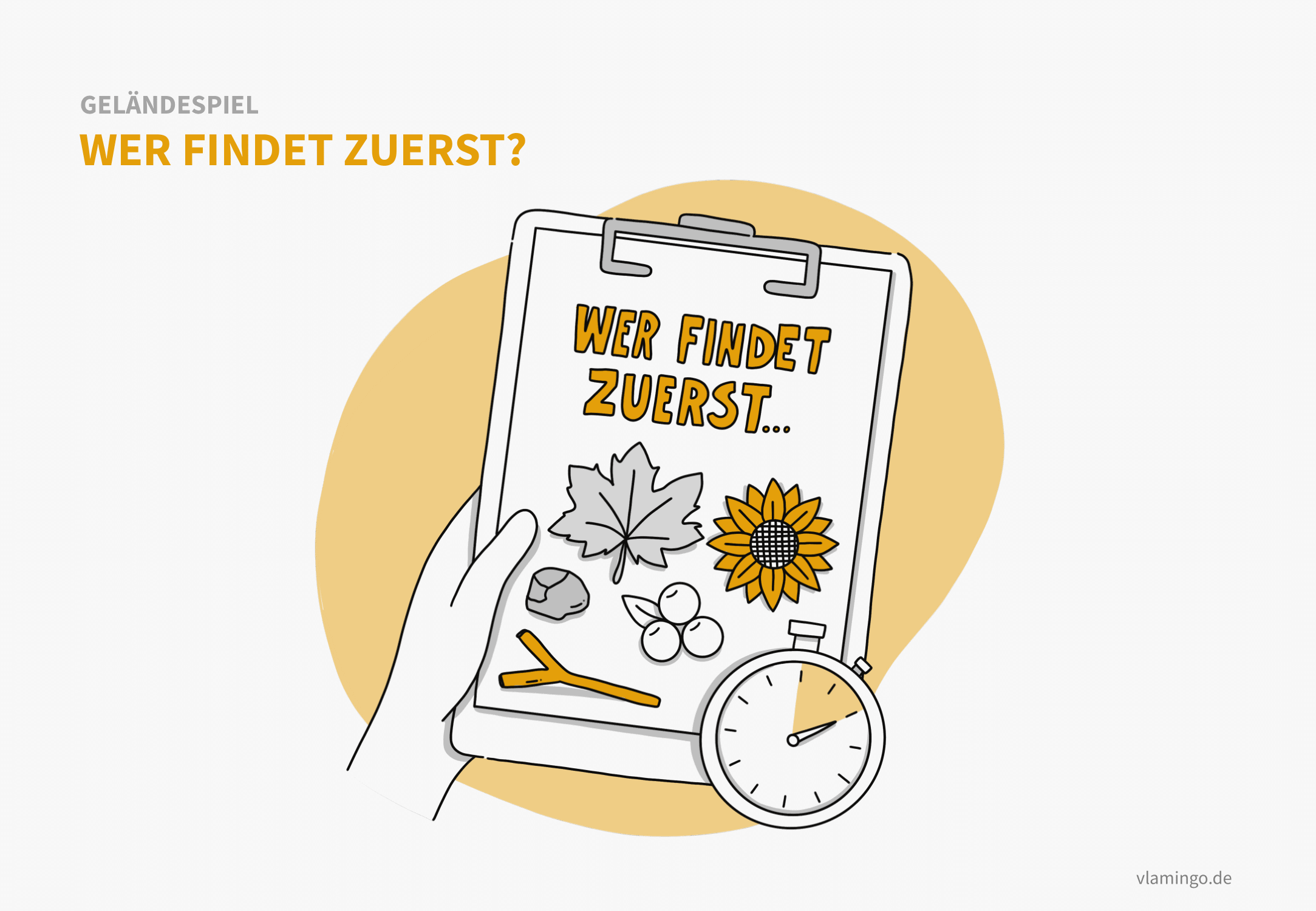 Geländespiel - Wer findet zuerst?