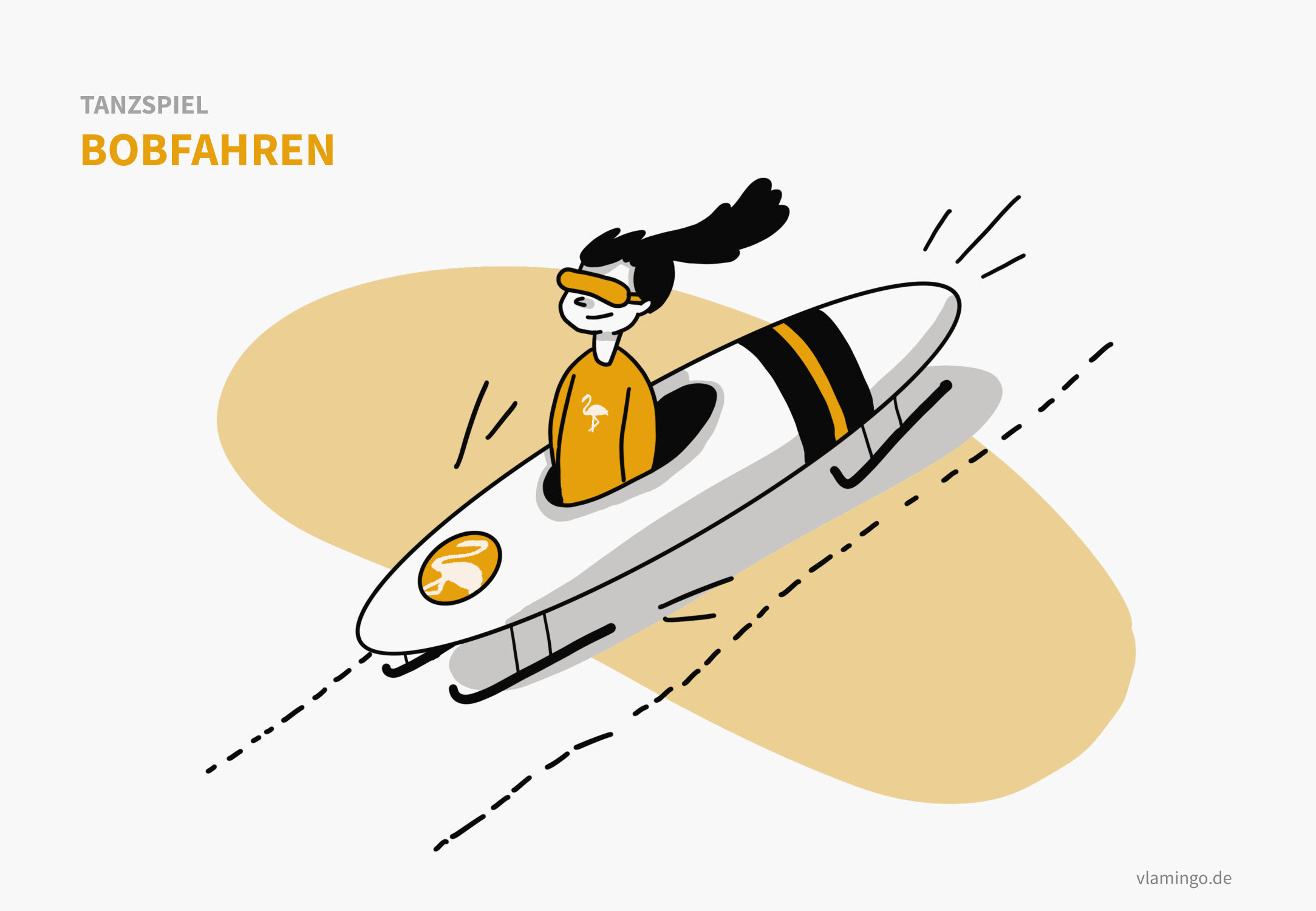 Tanzspiel - Bobfahren Tanzspiel - Bobfahren