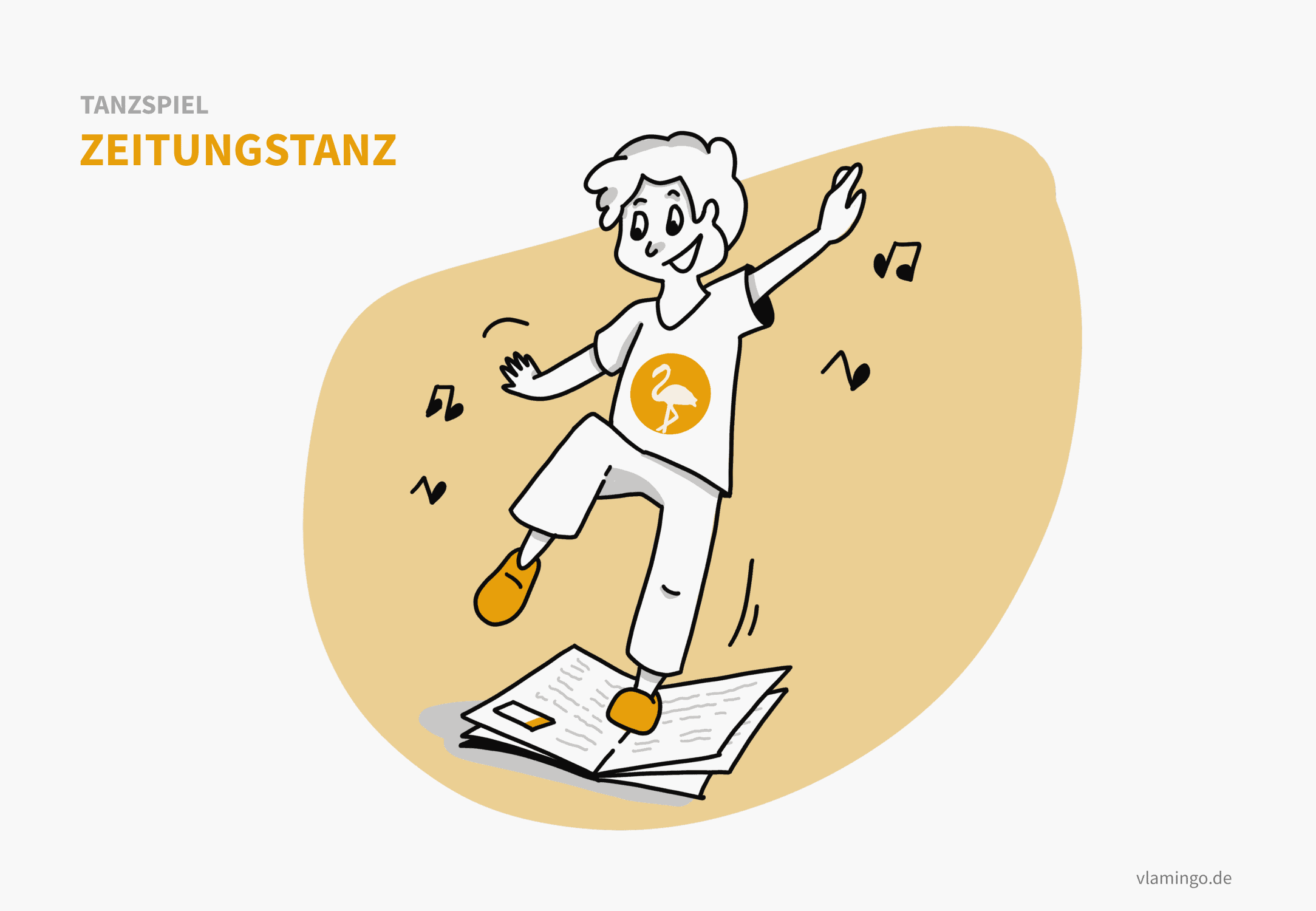 Tanzspiel - Zeitungstanz Tanzspiel - Zeitungstanz