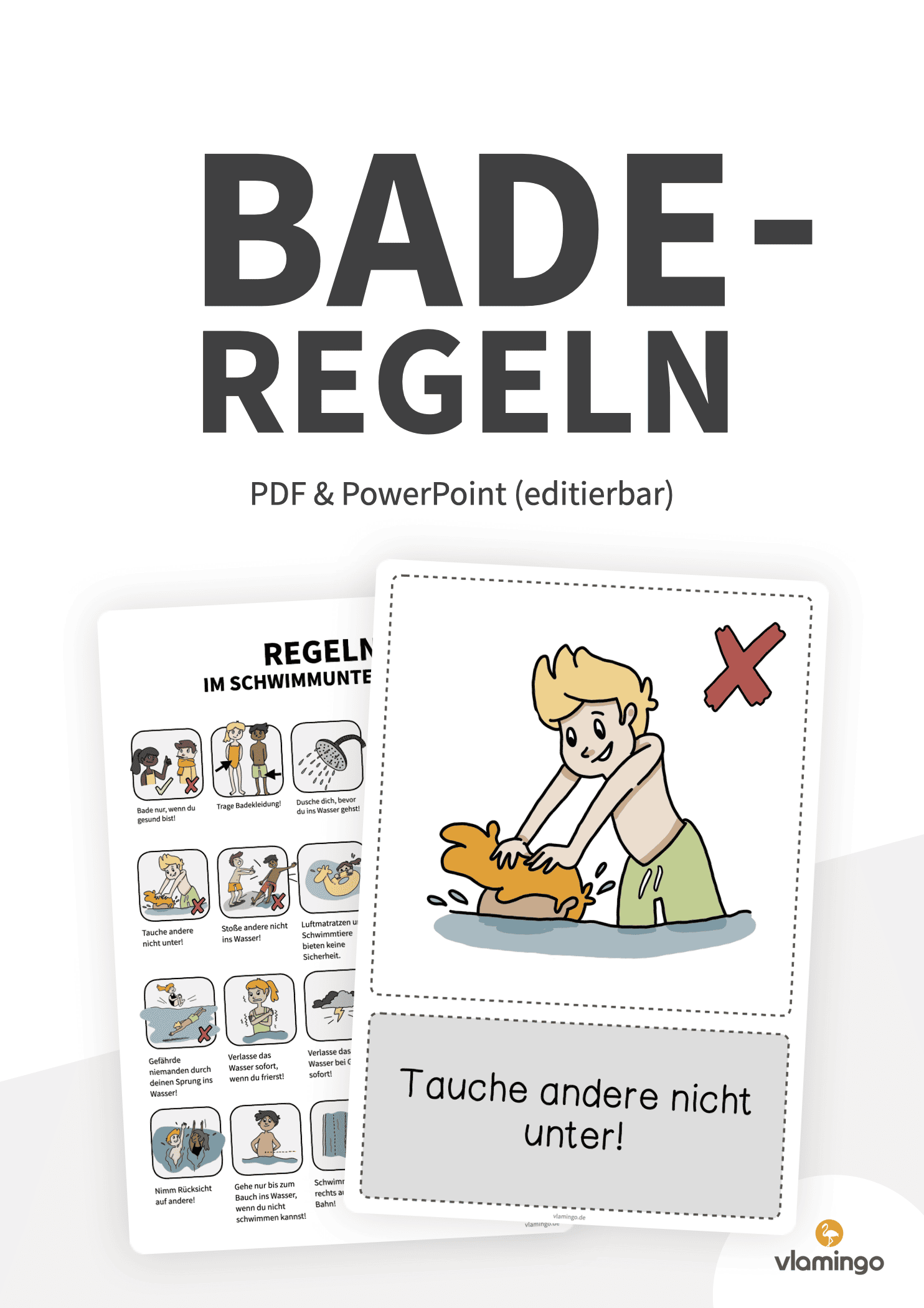 Baderegeln im Schwimmunterricht Baderegeln - Schwimmregeln