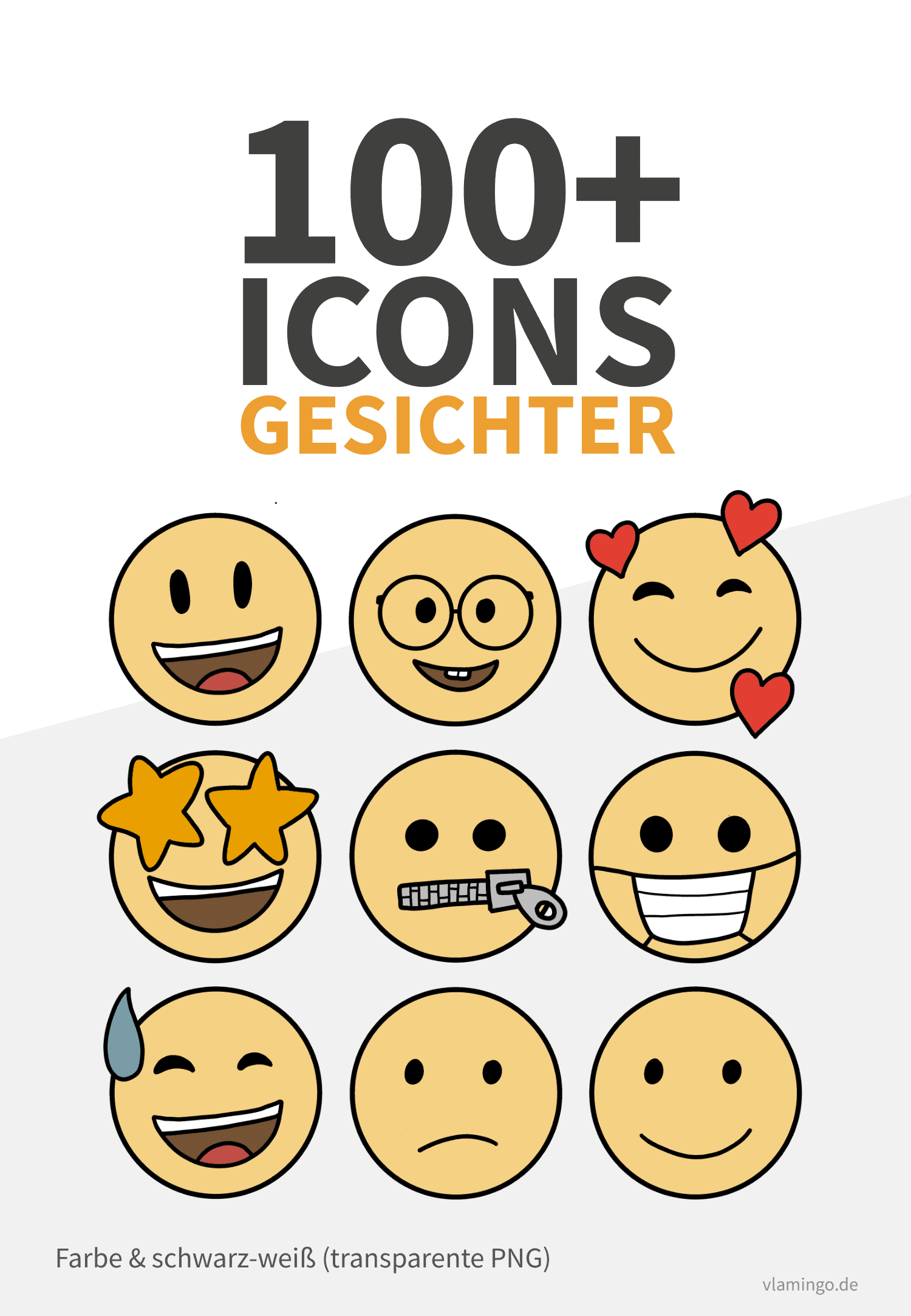Icons - Smileys - Emojis - 100+ Cliparts Icons - Smileys - Emojis - 100+ Cliparts