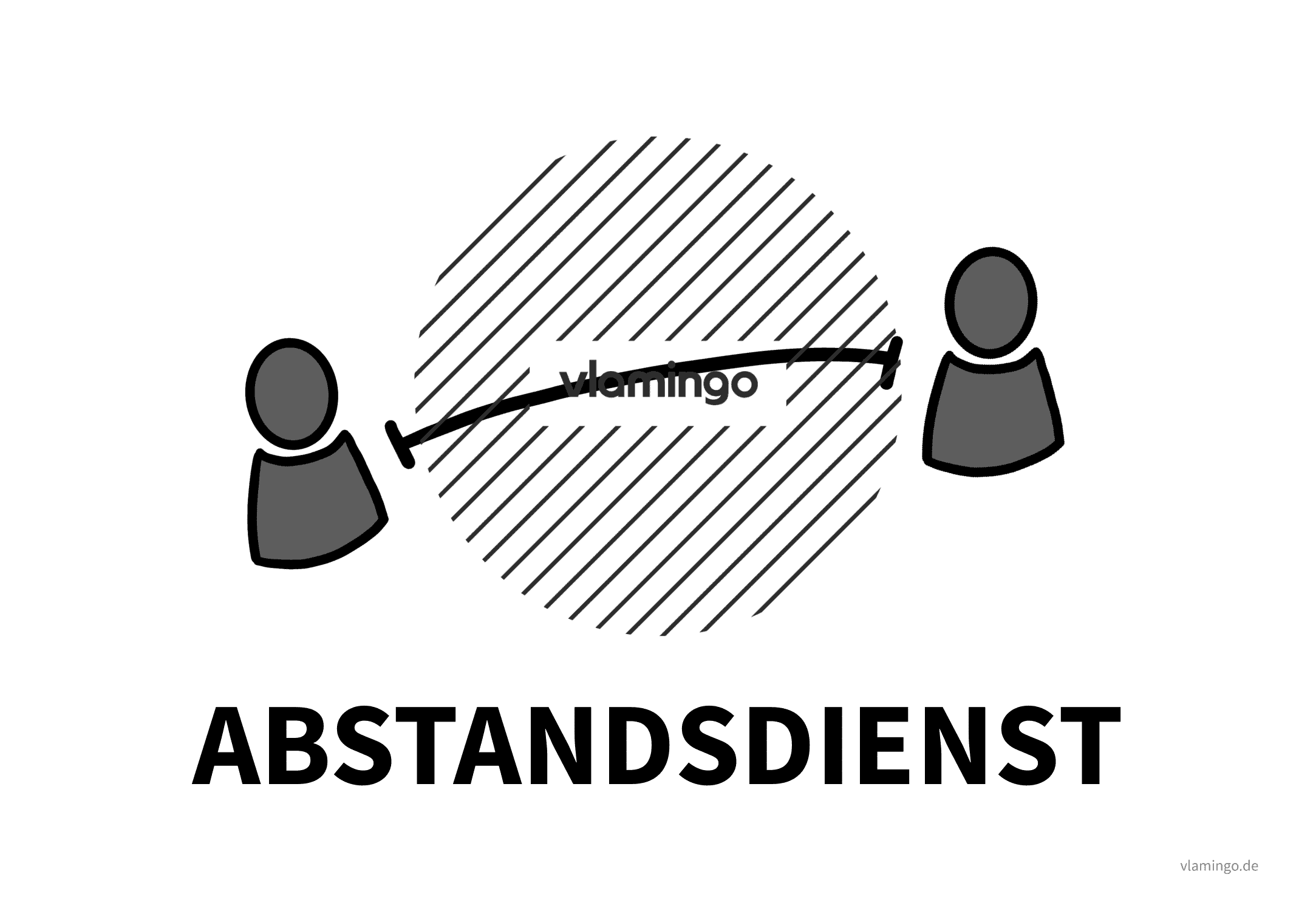 Abstandsdienst Hausaufgabendienst