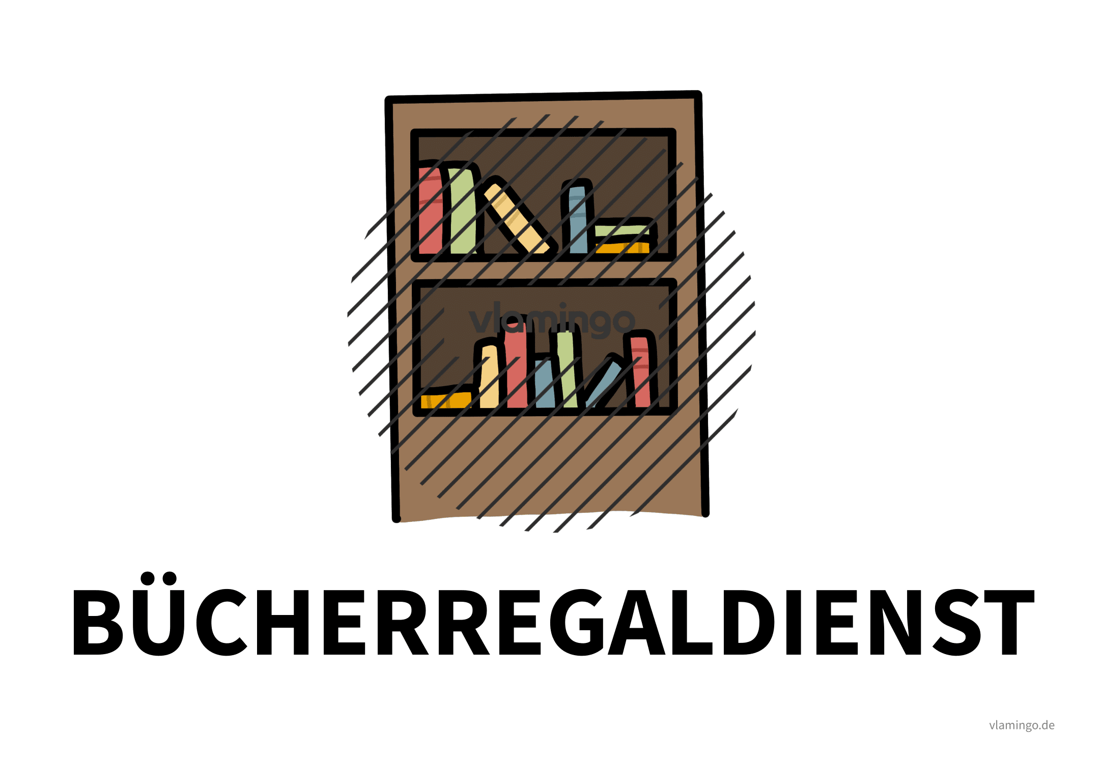 Bücherregaldienst