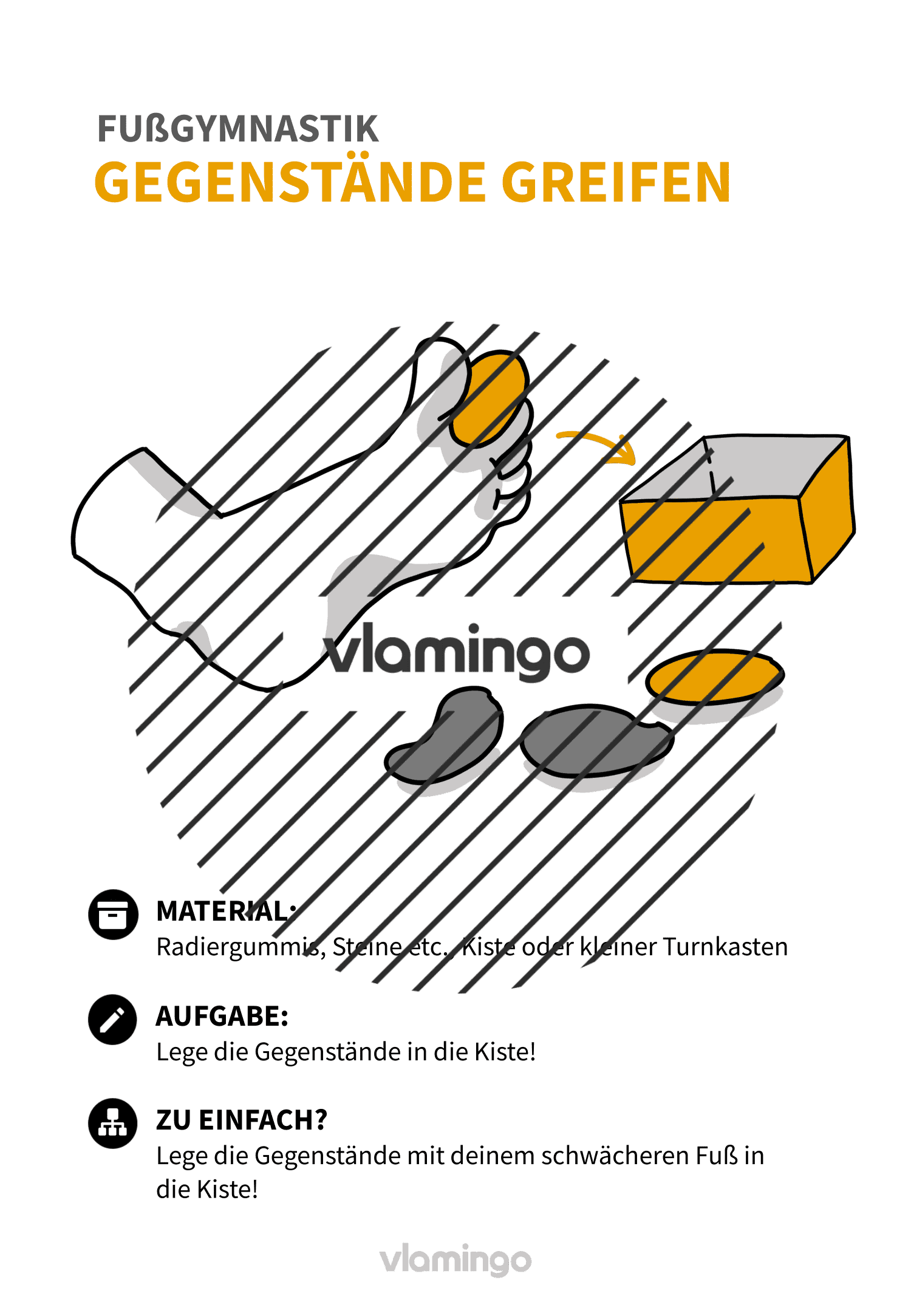 Fußgymnastik - Übung 12