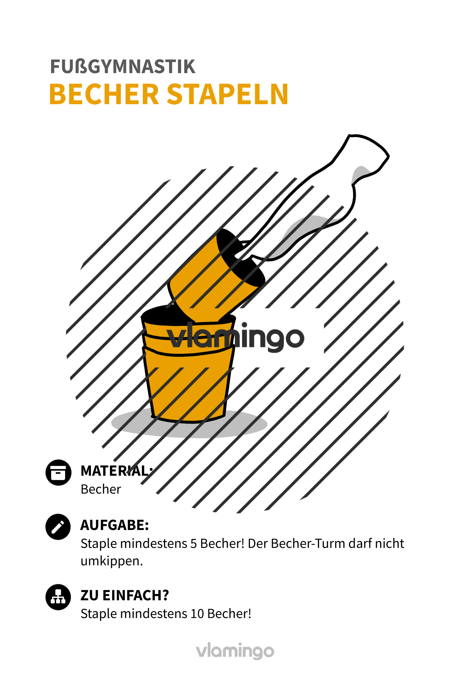 Fußgymnastik - Übung 15