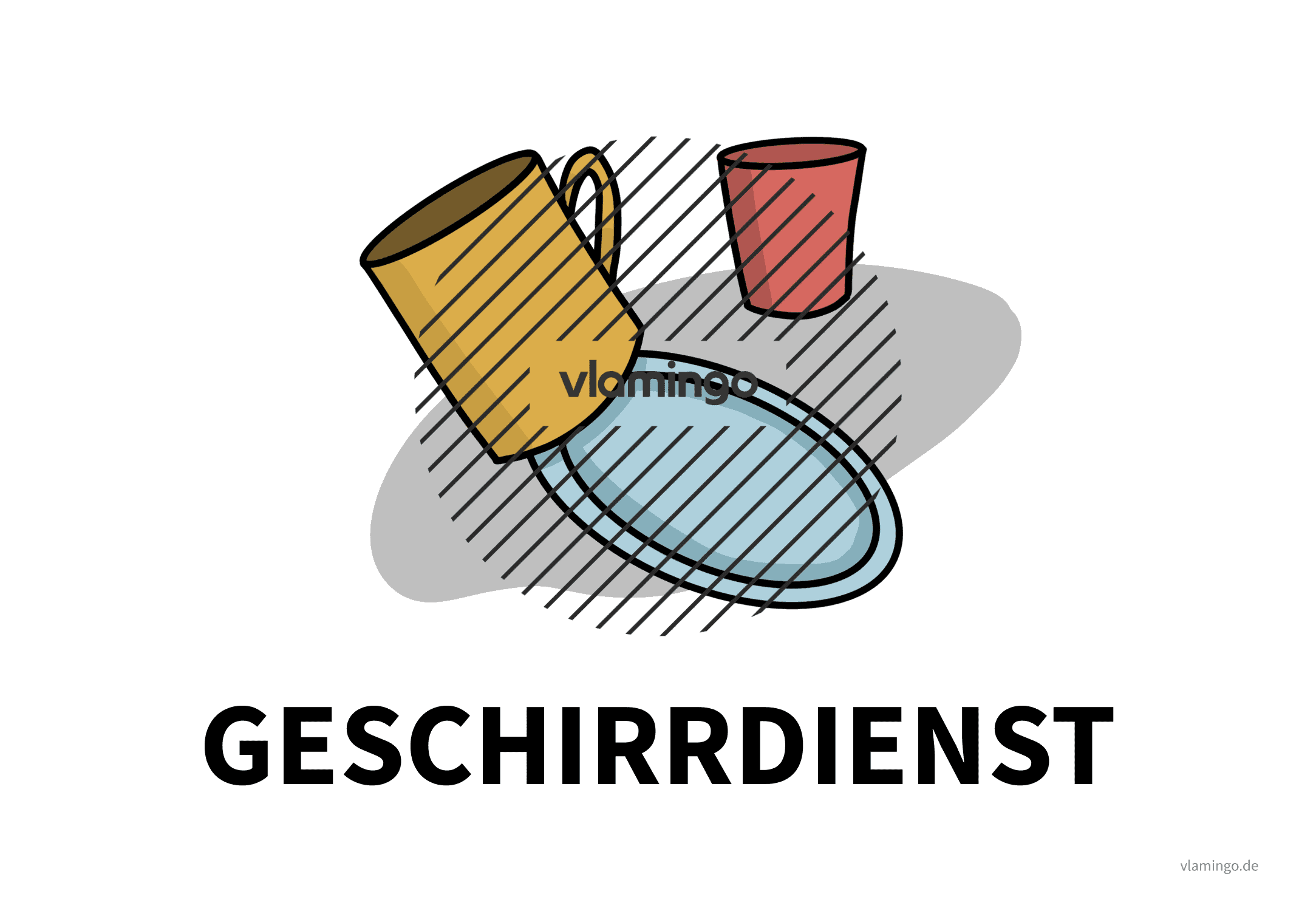 Geschirrdienst