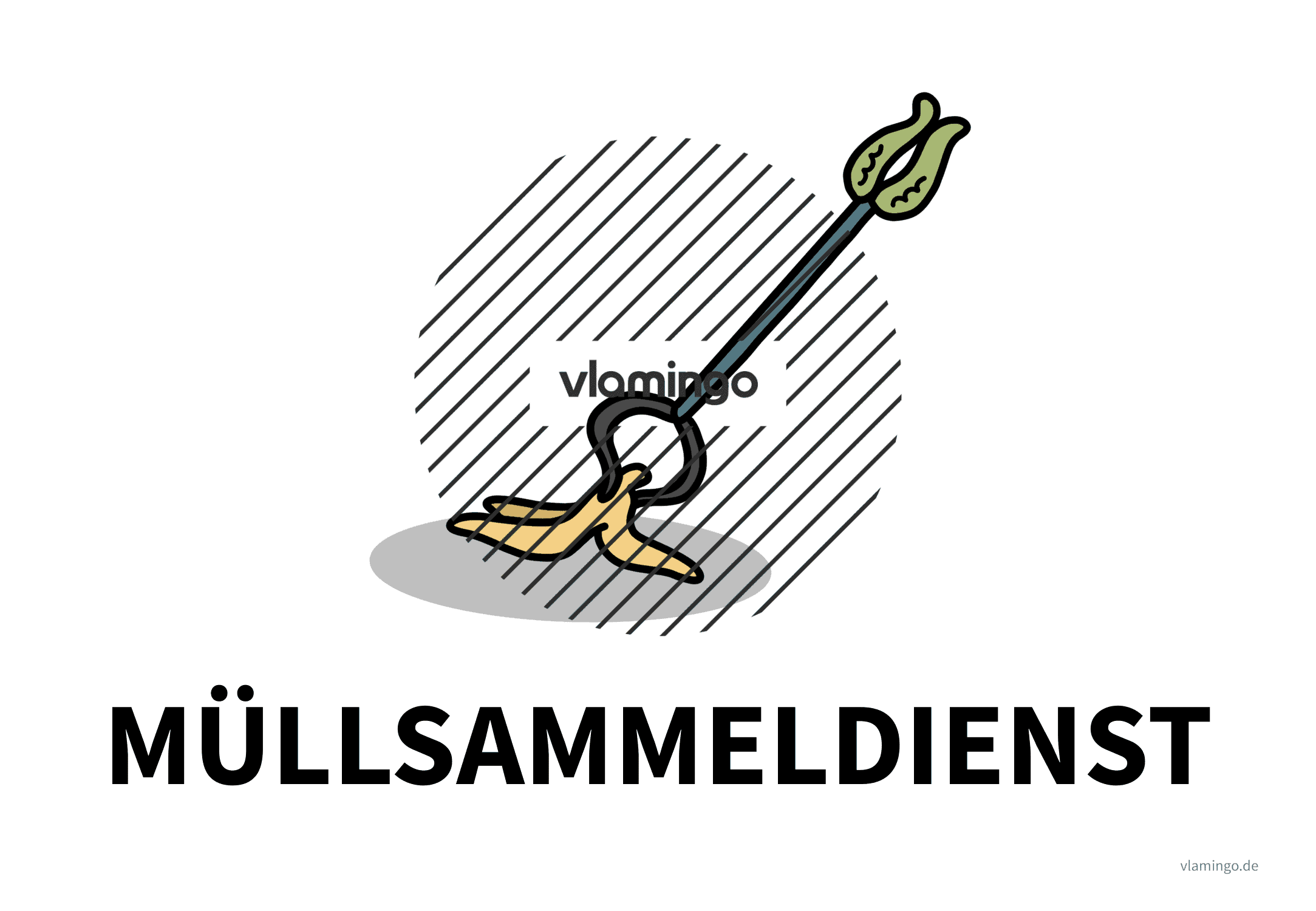 Müllsammeldienst