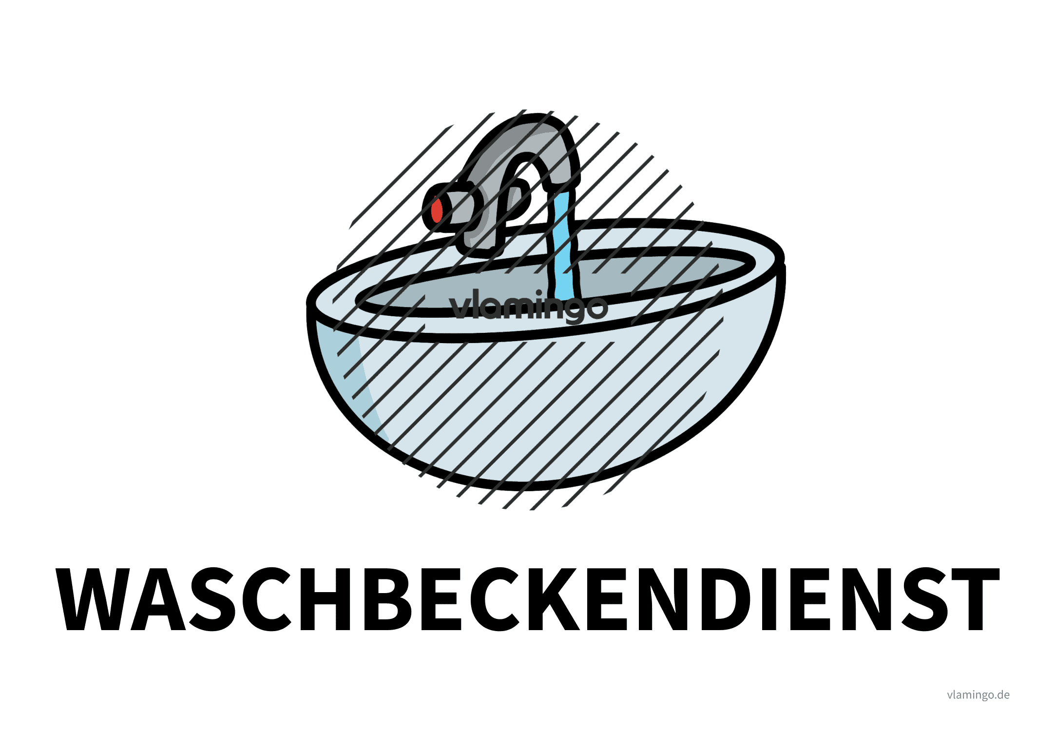 Waschbeckendienst