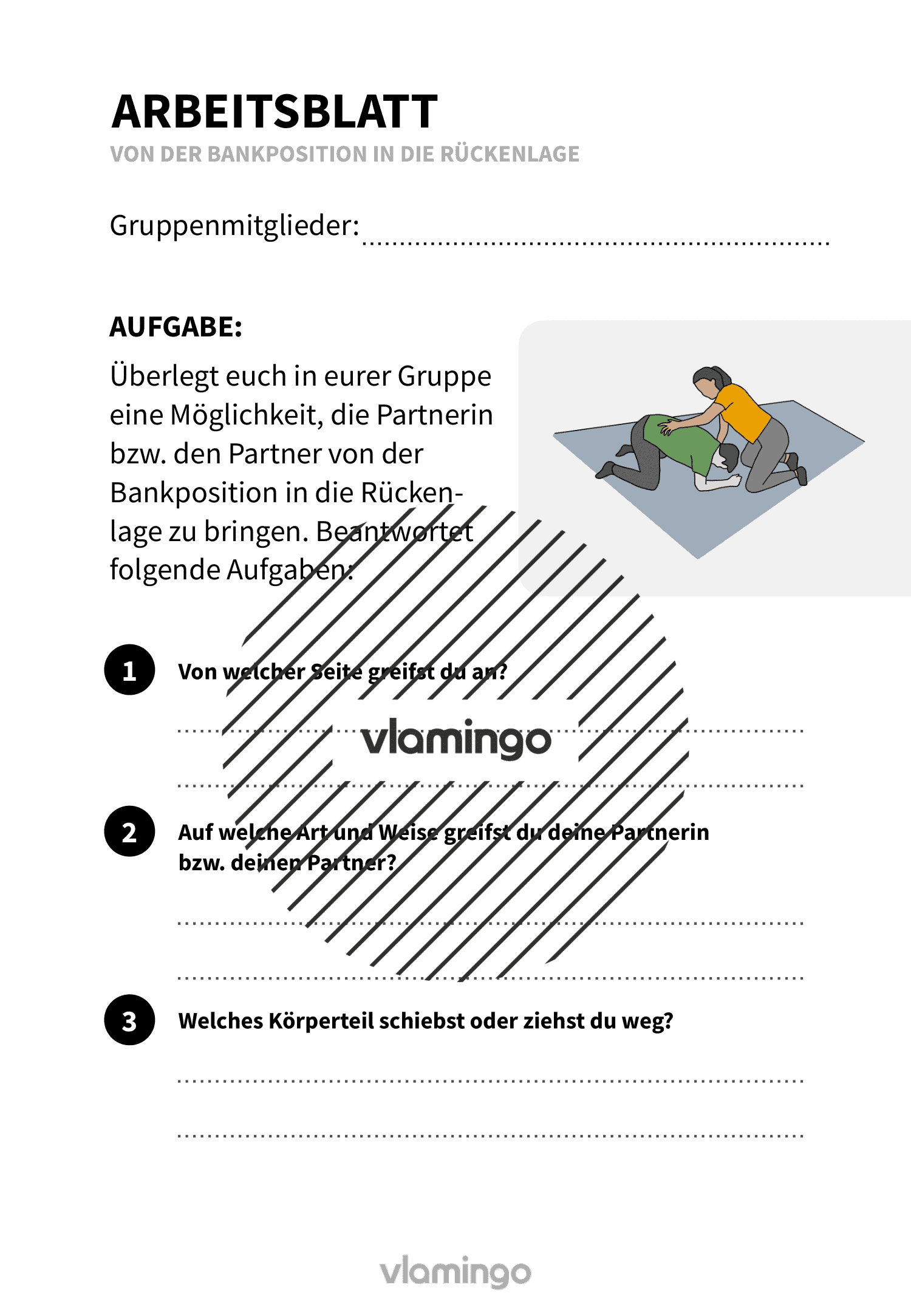 Arbeitsblatt 3 - Kämpfen & Ringen