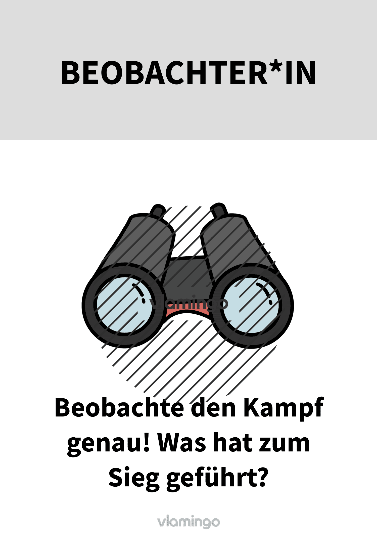 Rollenkarte - Beobachter*in Rollenkarte - Beobachter*in